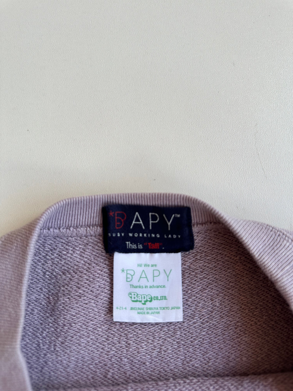Vintage BAPY by BAPE Crewneck