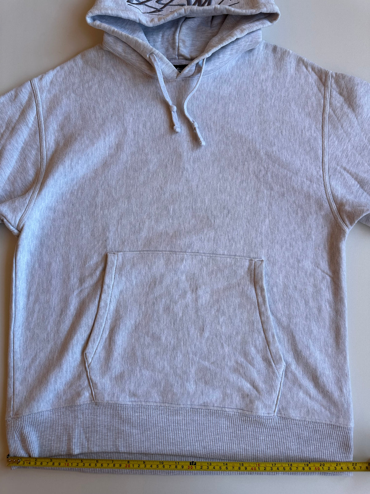 Stussy Smooth Stock Appliqué Hoodie Grey Heather