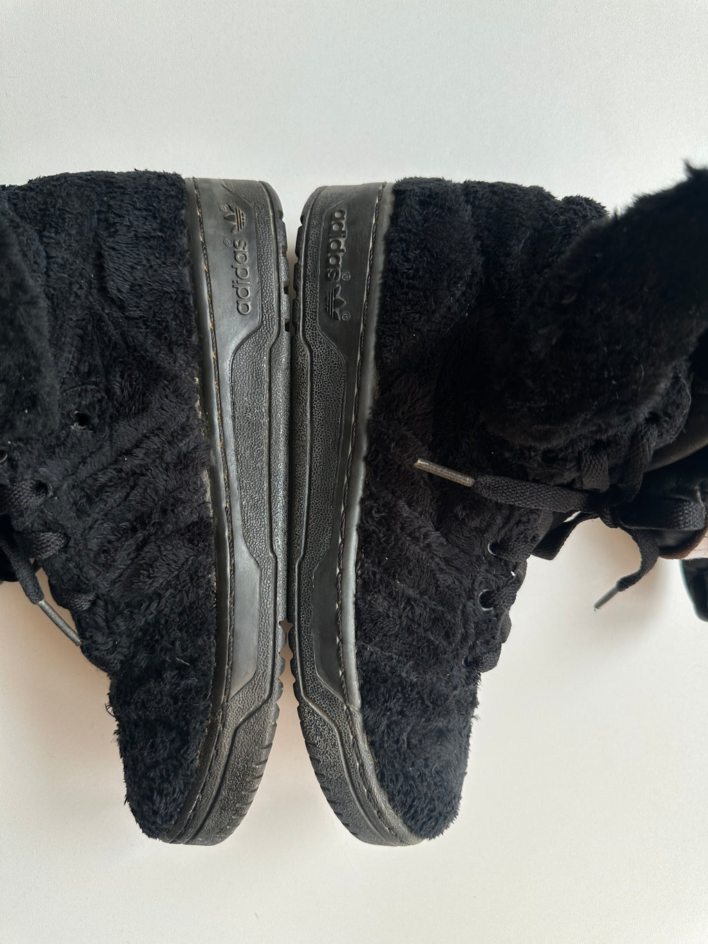 Vintage Adidas x Jeremy Scott Gorilla Fur Sneakers