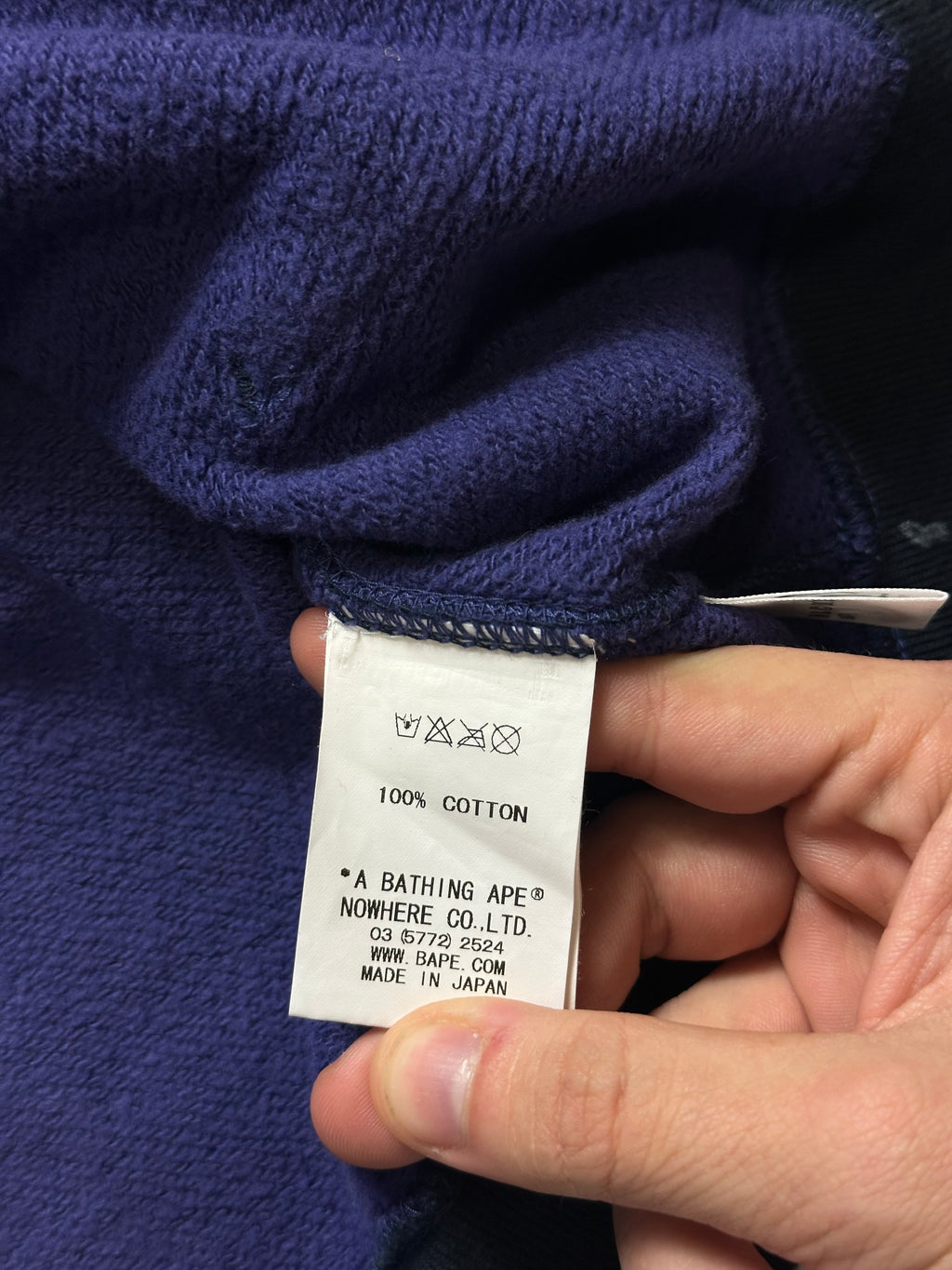 Vintage Bape x DC 07’ Zip Hoodie