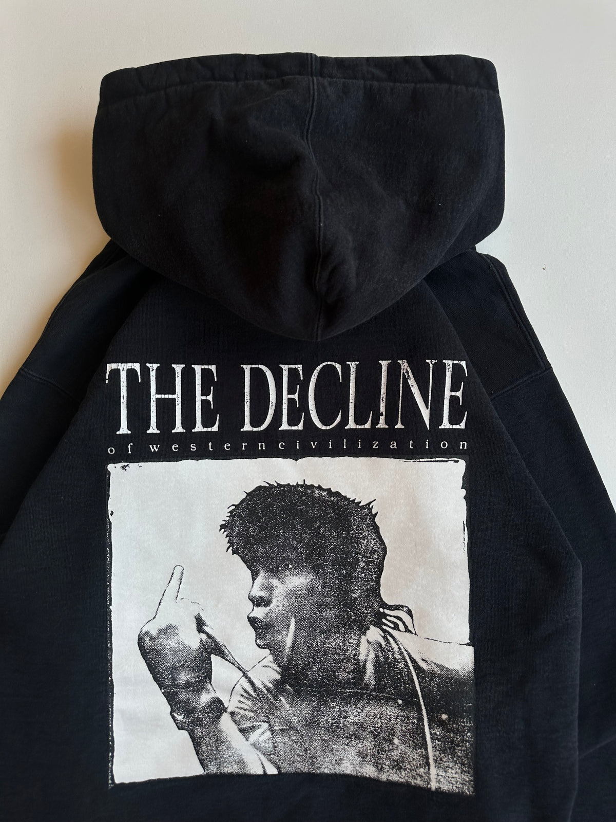 Supreme The Decline of Western Civilization Hoodie Black – FW17