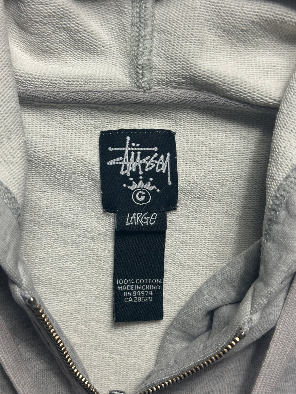 Vintage Stussy Zip Hoodie