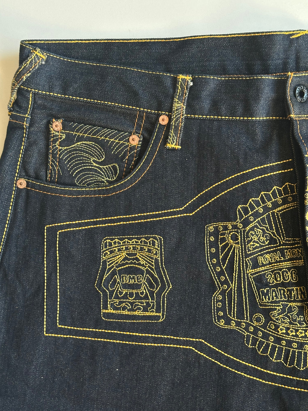 Vintage RMC Embroidered Jeans