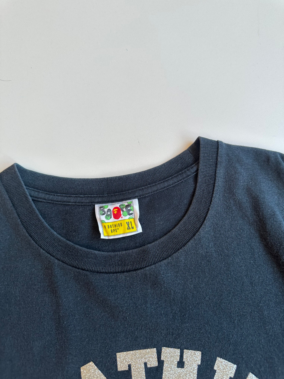 Vintage Bape Glitter Logo Tee