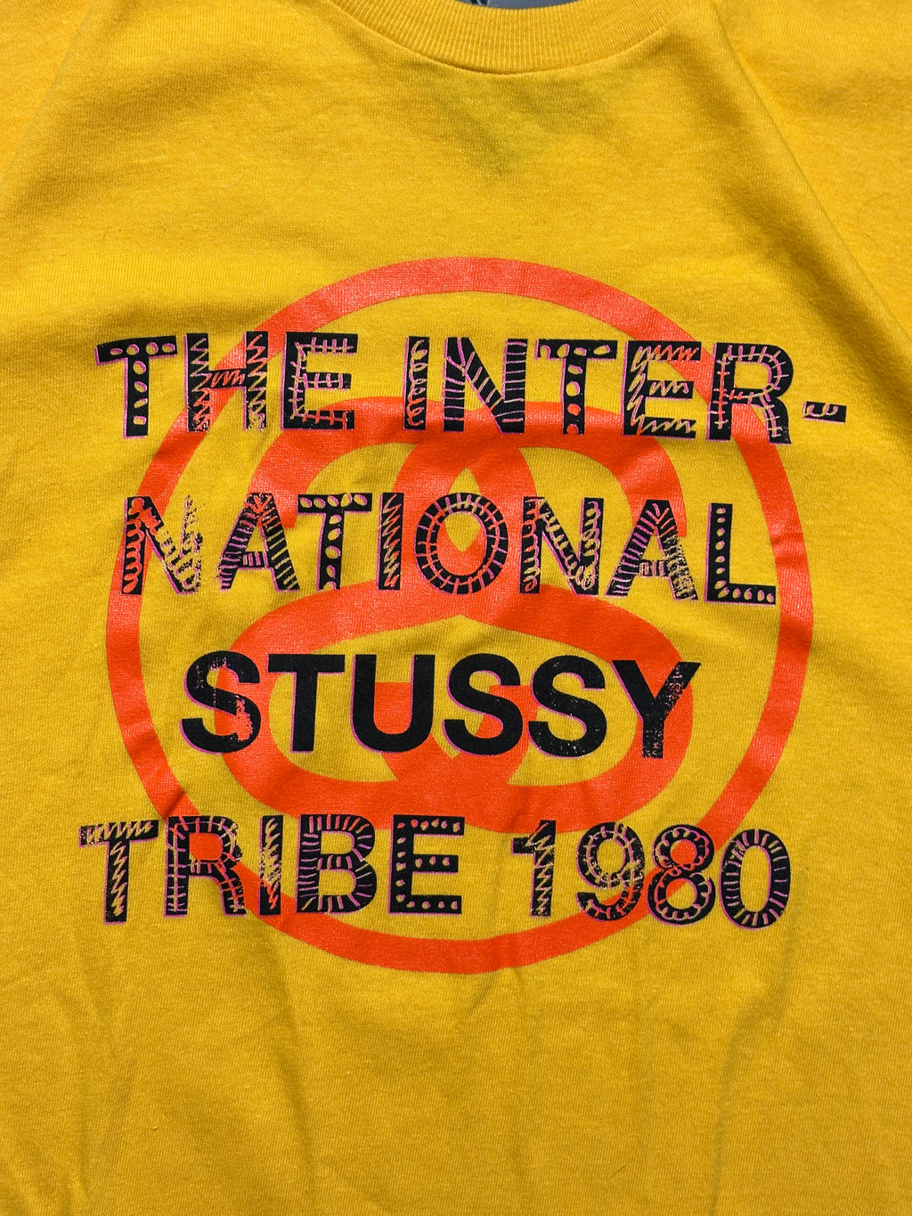 Vintage Stussy International Tribe Tee