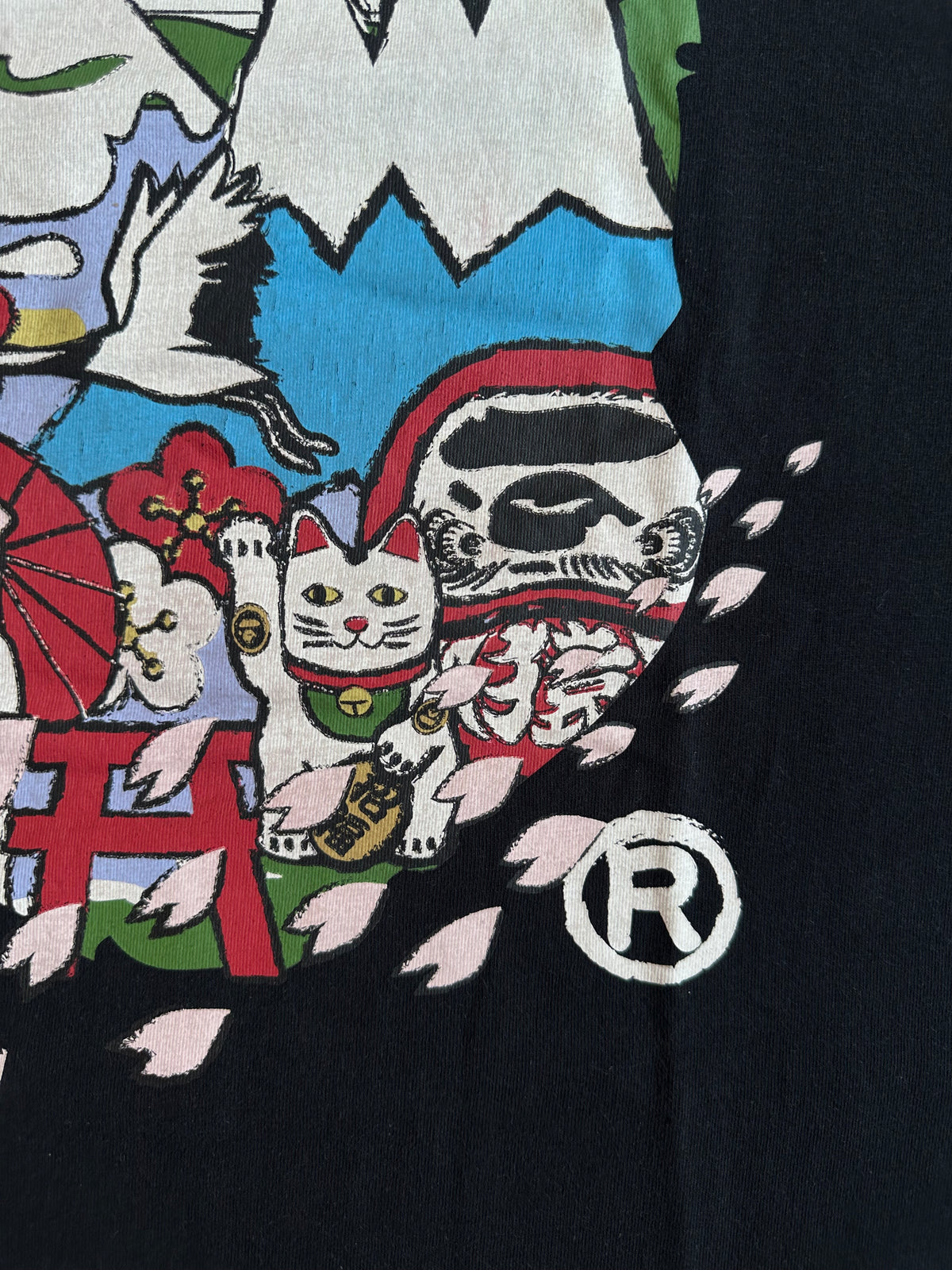 BAPE Japan Souvenir Graphic T-Shirt Black – Size M