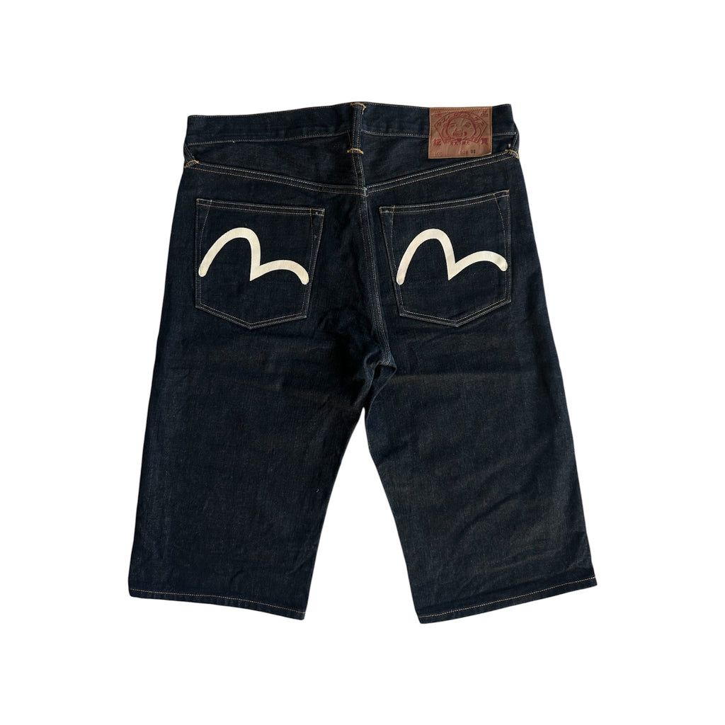 Vintage Selvedge Evisu Seagull Jorts