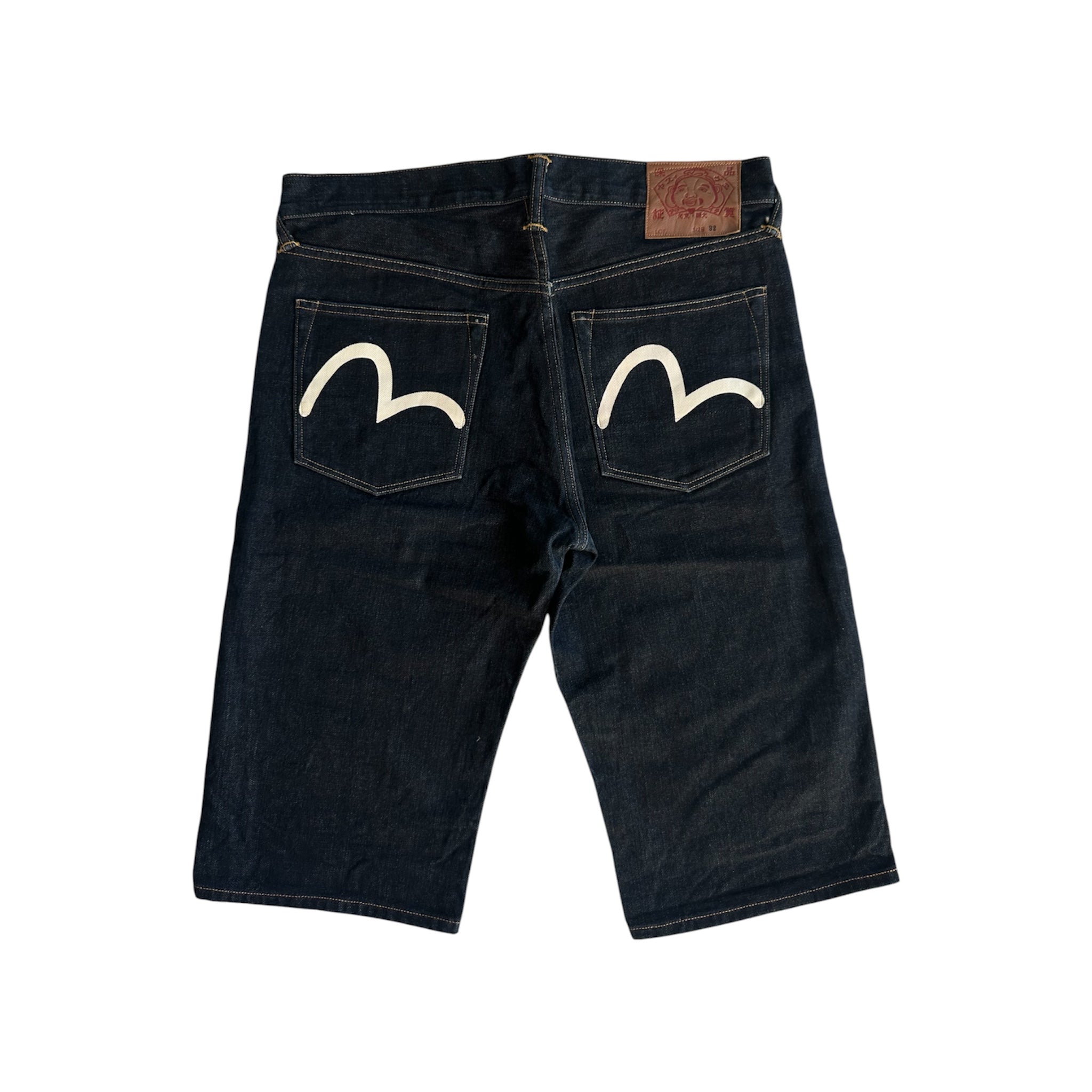 Vintage Selvedge Evisu Seagull Jorts