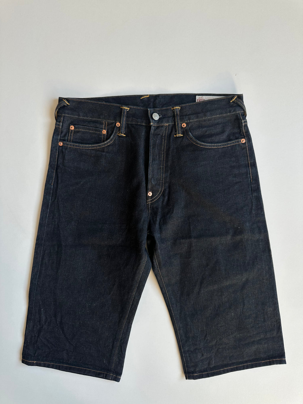 Vintage Selvedge Evisu Seagull Jorts