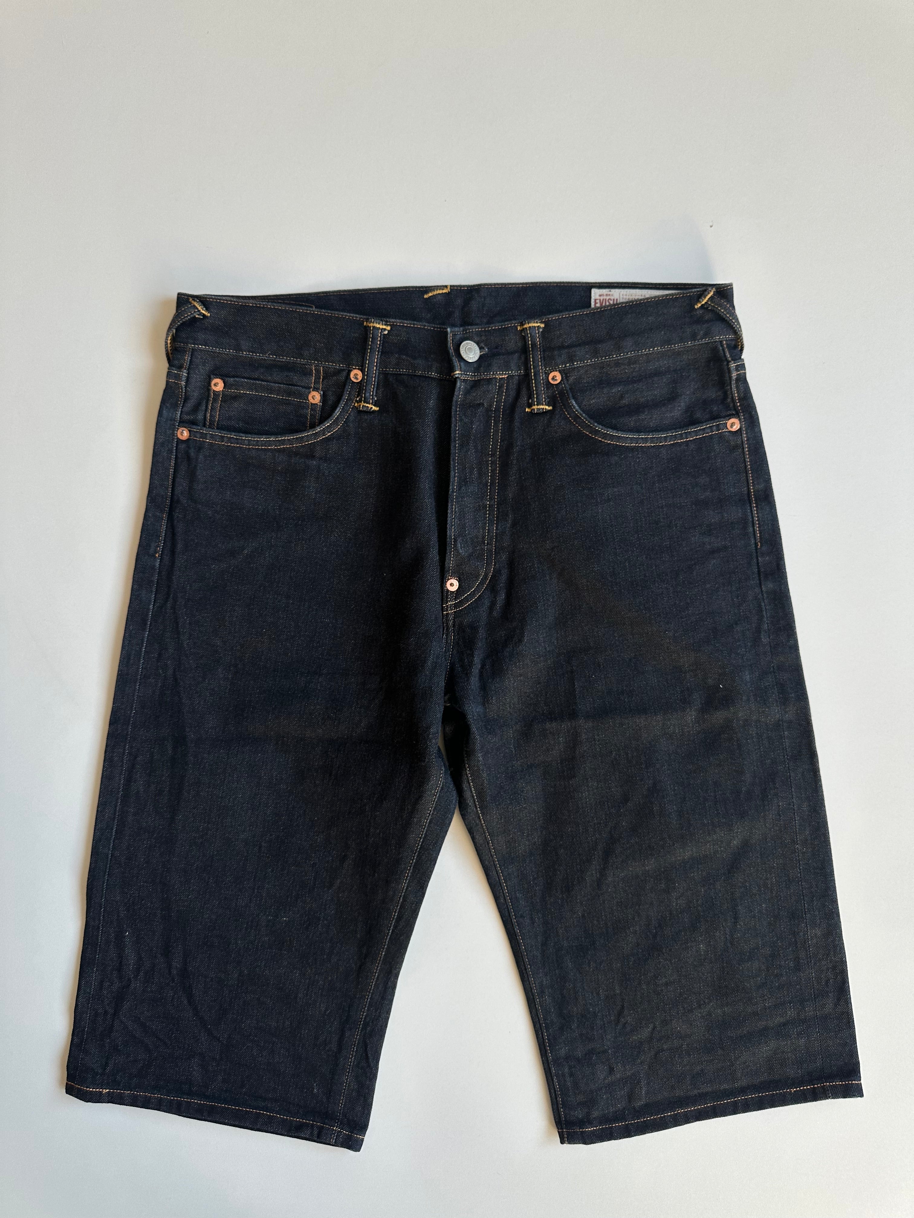 Vintage Selvedge Evisu Seagull Jorts