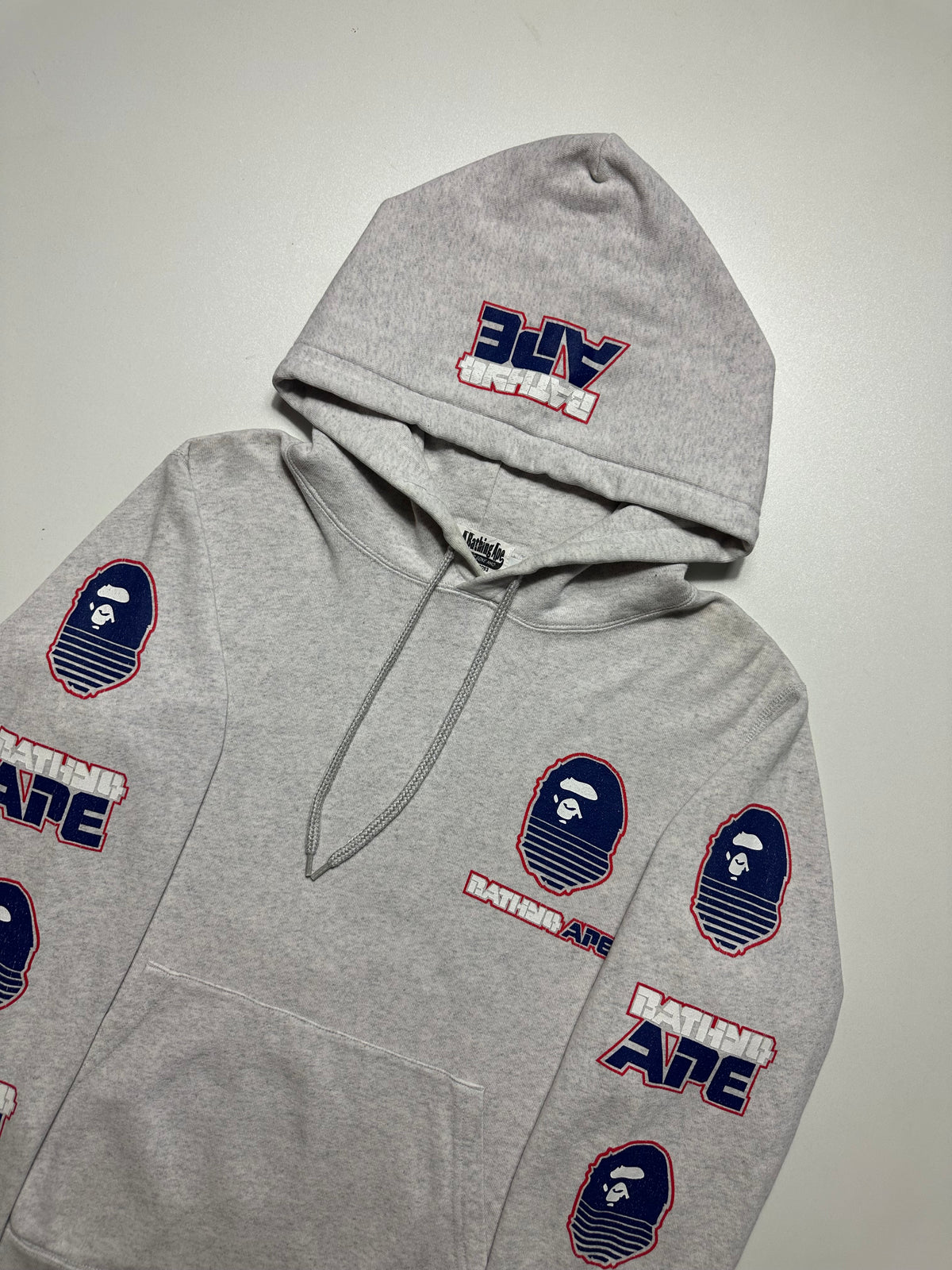 Vintage Bape Ape Head Logo Hoodie