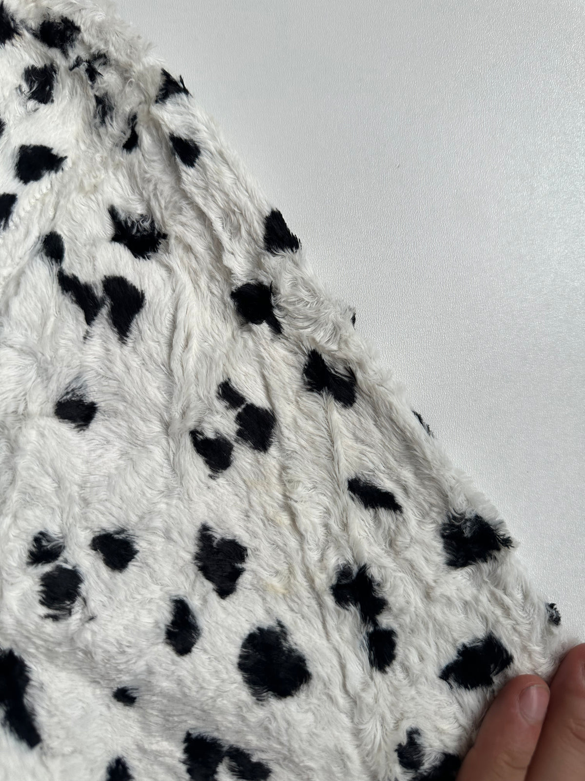Supreme Fur Pullover Hoodie Dalmatian – SS14 - Size M