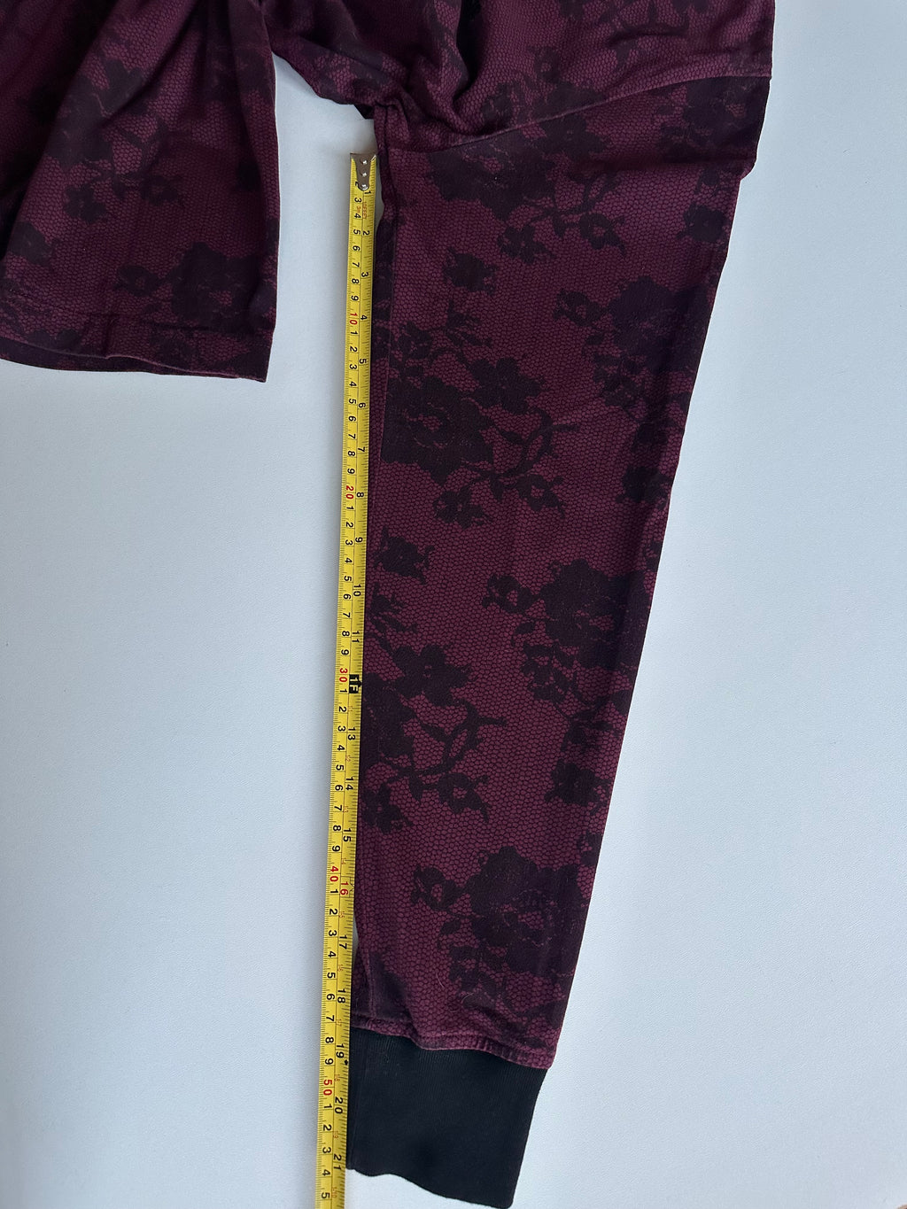 Supreme Lace L/S Top Burgundy / Black – SS17