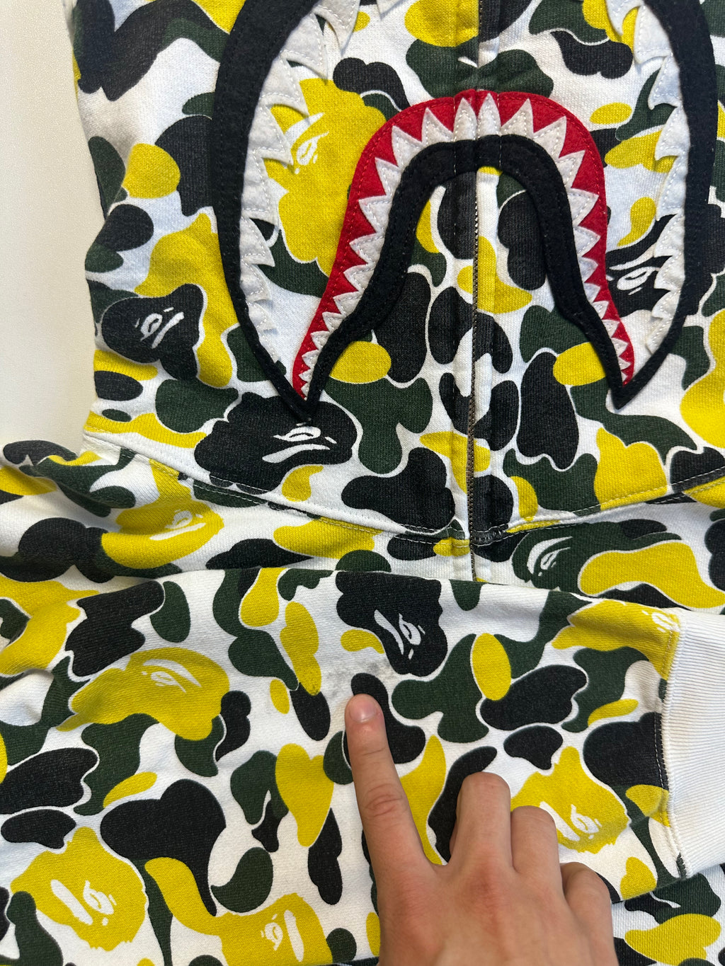 Vintage Bape Kumamoto Camo Store Exclusive Shark 2008