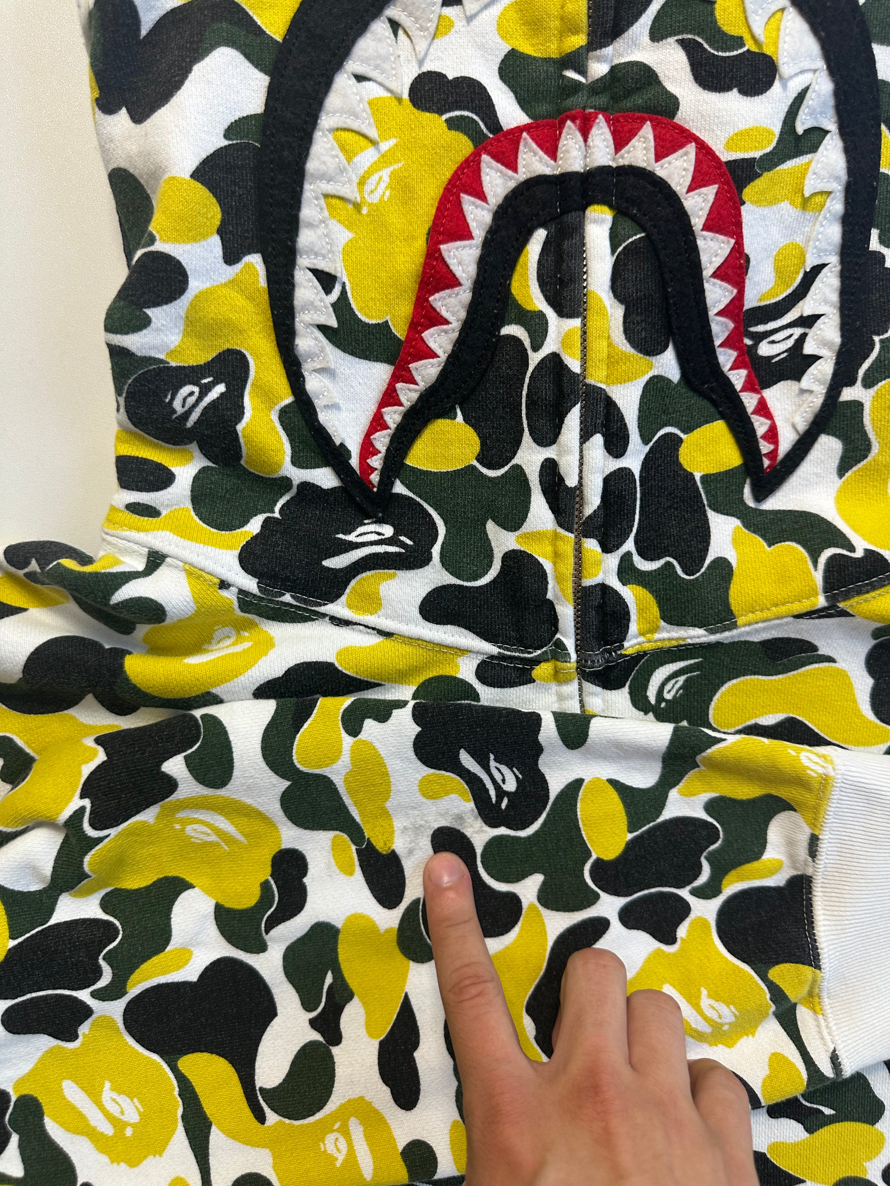 Vintage Bape Kumamoto Camo Store Exclusive Shark 2008
