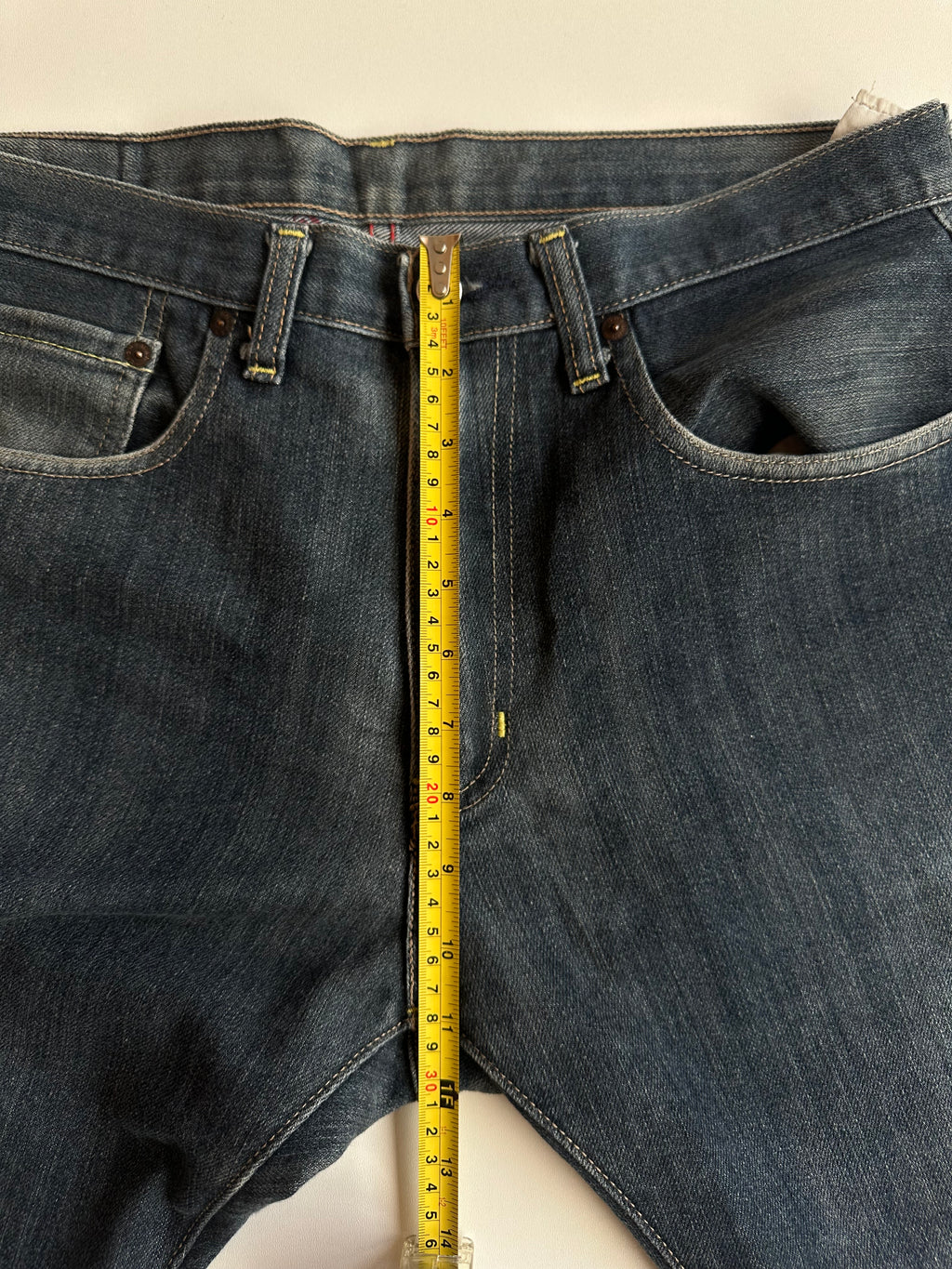 Vintage SUGOI Japan Tattoo Koi Fish Embroidered Jeans