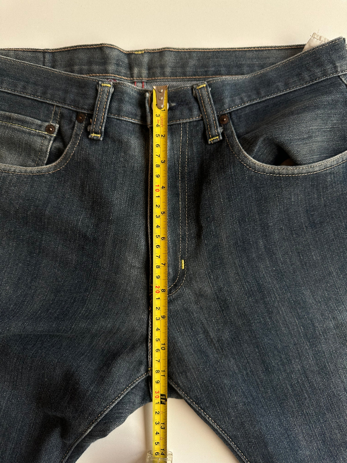Vintage SUGOI Japan Tattoo Koi Fish Embroidered Jeans