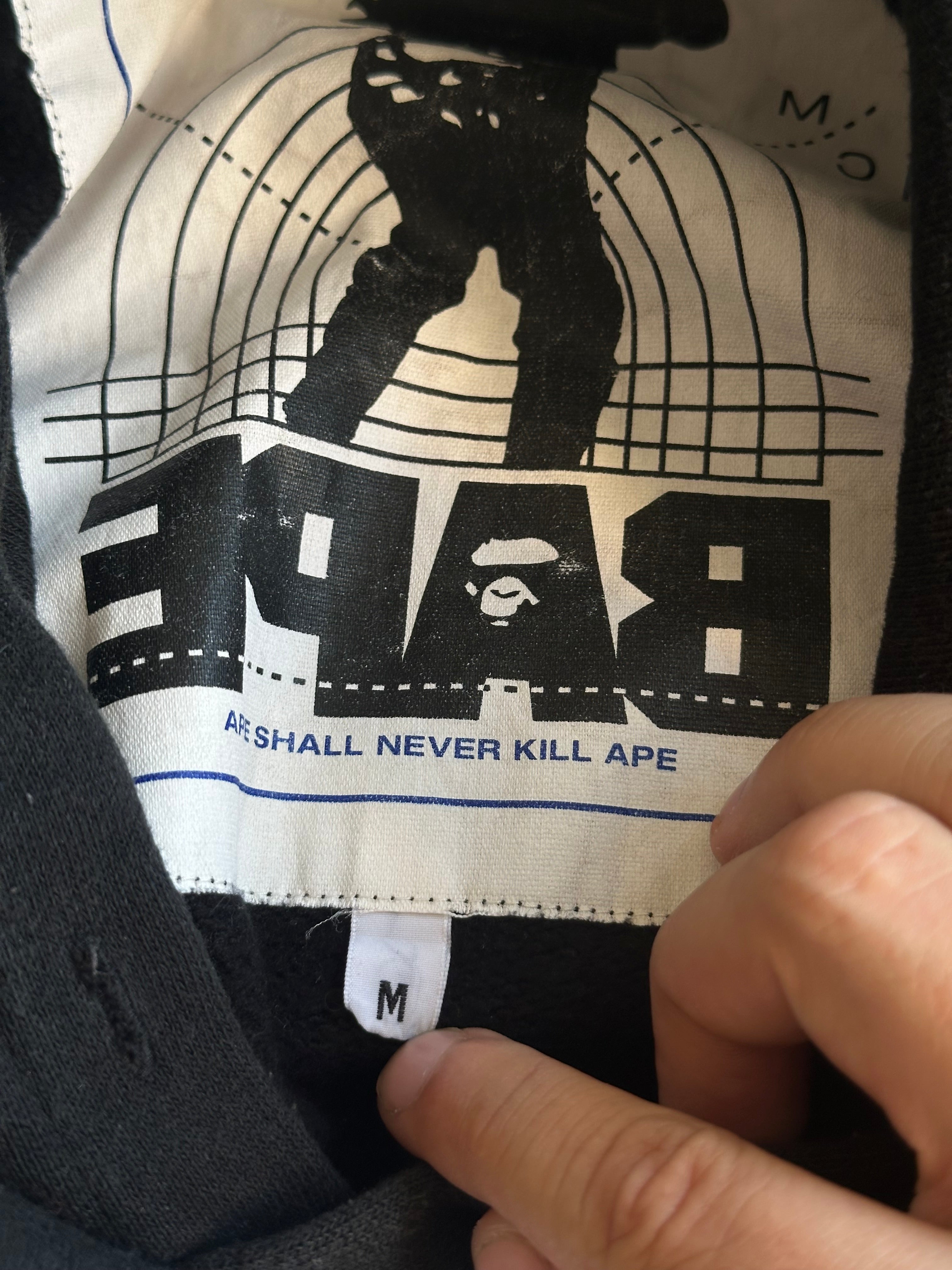 Bape x CMSS Ape Head Hoodie