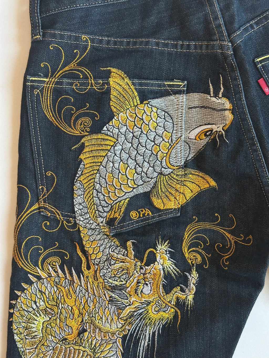Vintage Sugoi Embroidered Jeans