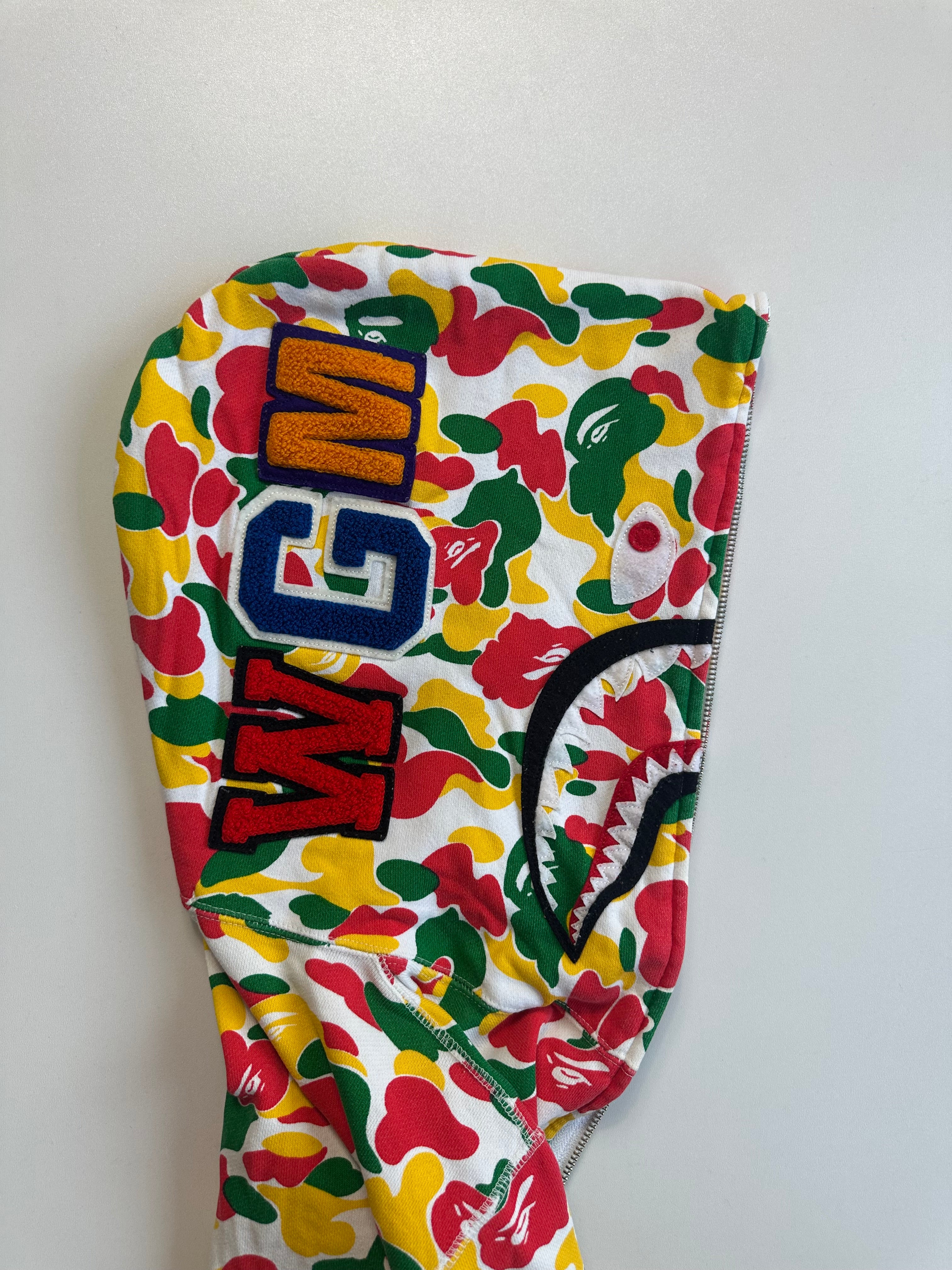 Vintage Bape Shanghai Citic Camo Shark Exclusive 2013