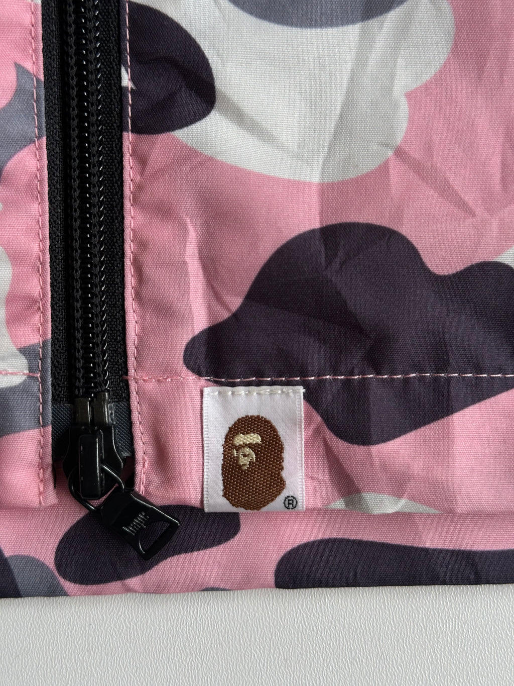 Vintage BAPE Pink Camo Light Jacket