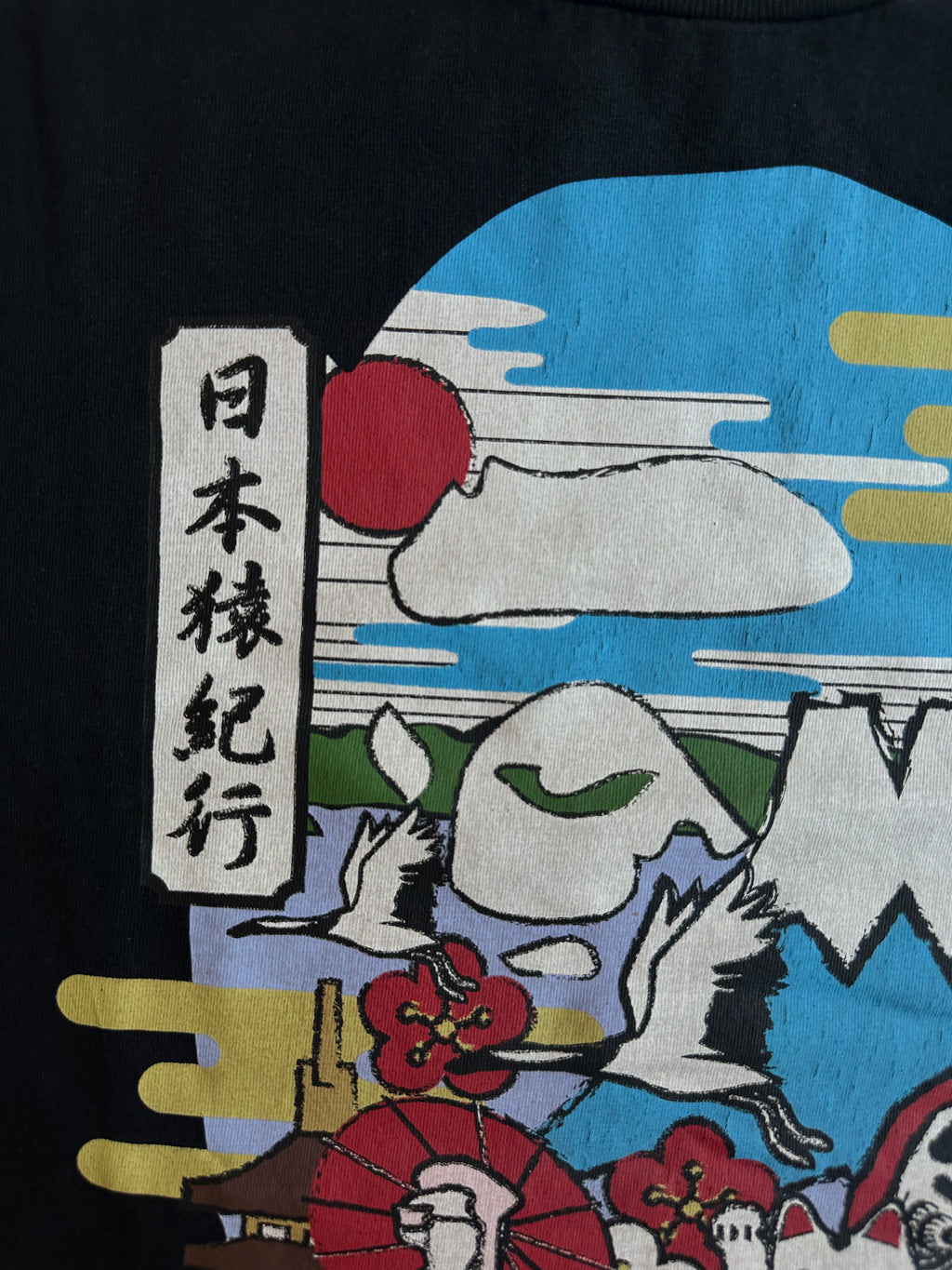 BAPE Japan Souvenir Graphic T-Shirt Black – Size M