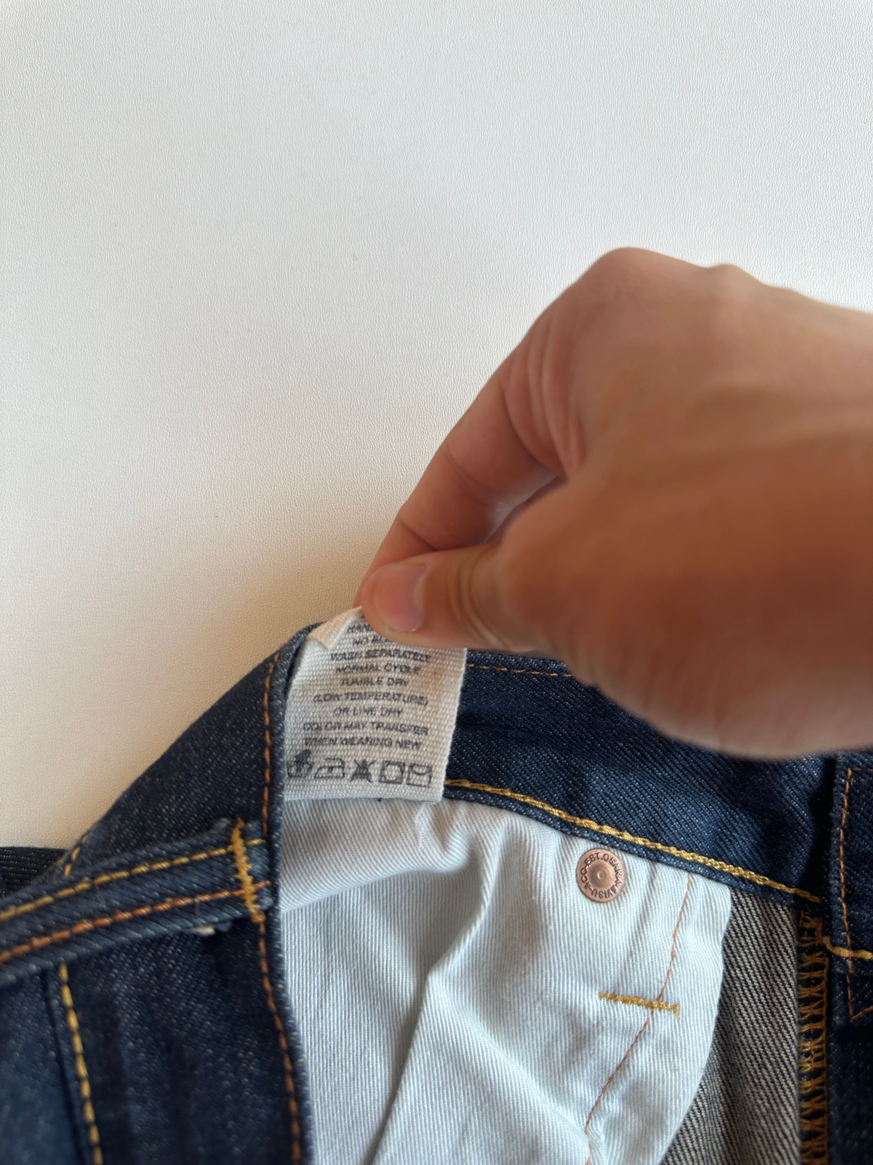 Vintage Evisu Big Daicock Slevedge Jeans