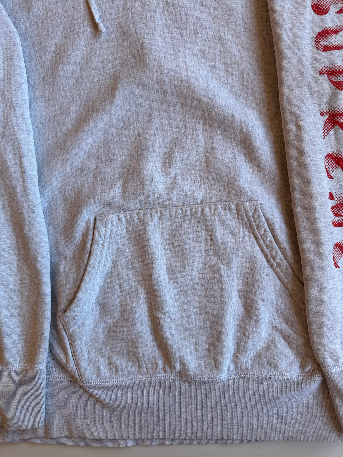 Supreme Gradient Sleeve Hooded Sweatshirt Ash Grey – FW18