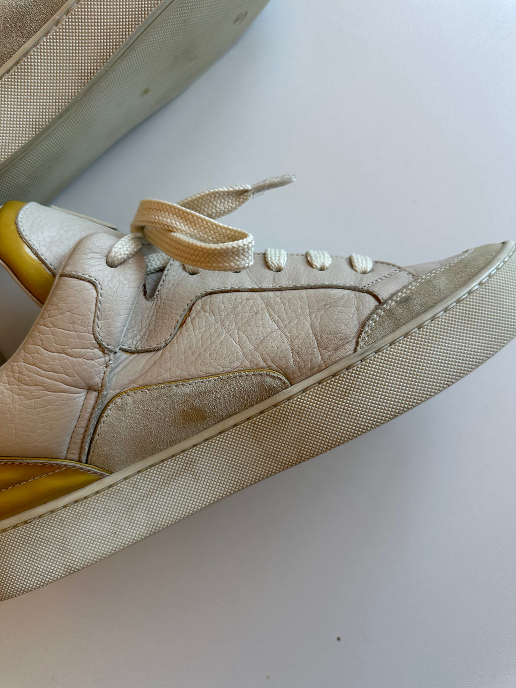 Louis Vuitton x Kanye West “Don” Cream Sneakers
