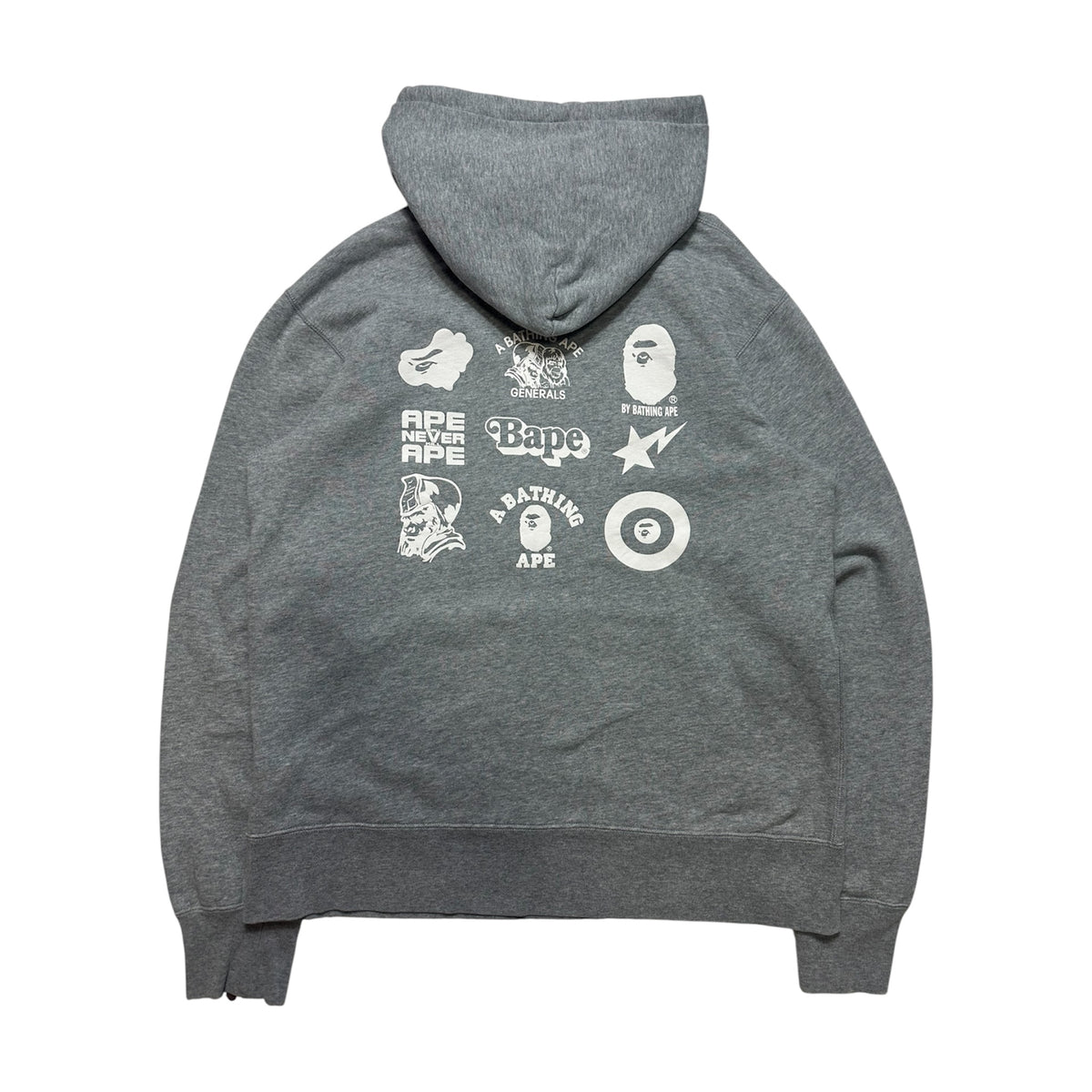 Vintage Bape Multi Logo Hoodie