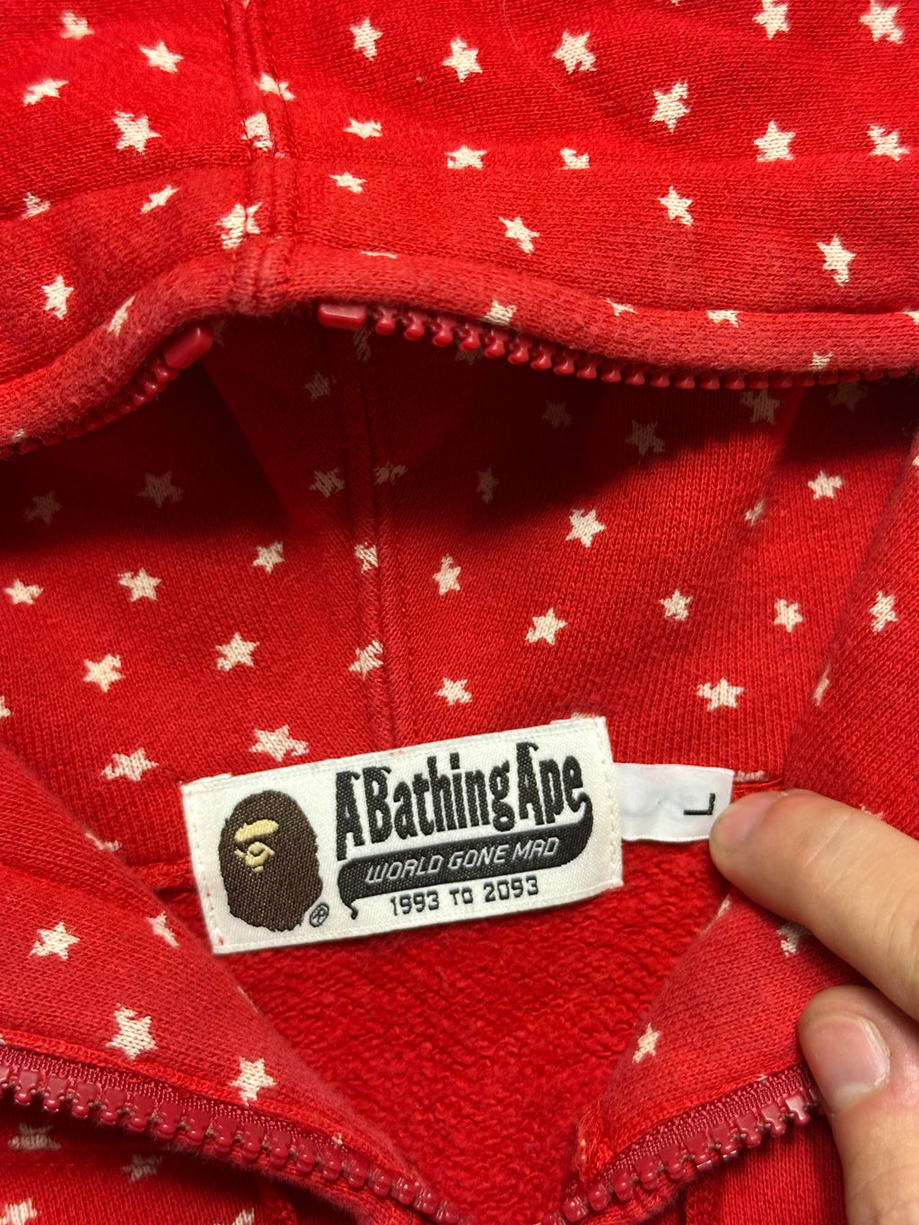 Vintage Bape Full Zip Hoodie