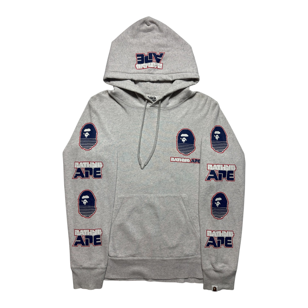 Vintage Bape Ape Head Logo Hoodie