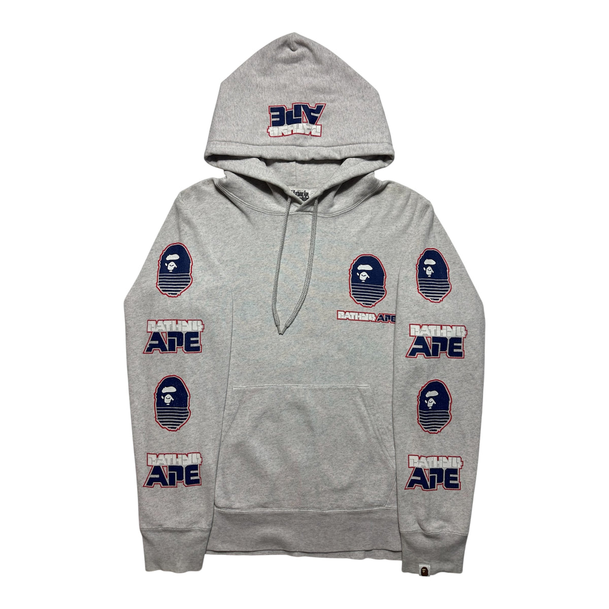 Vintage Bape Ape Head Logo Hoodie