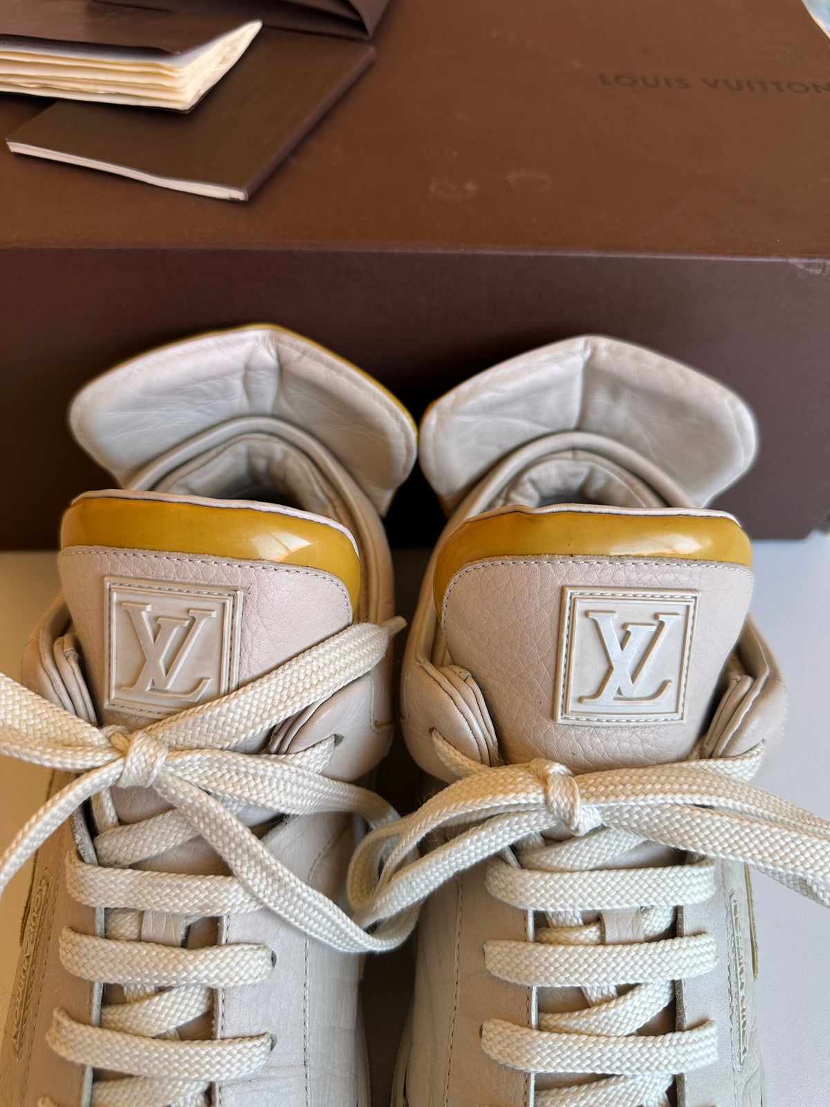 Louis Vuitton x Kanye West “Don” Cream Sneakers