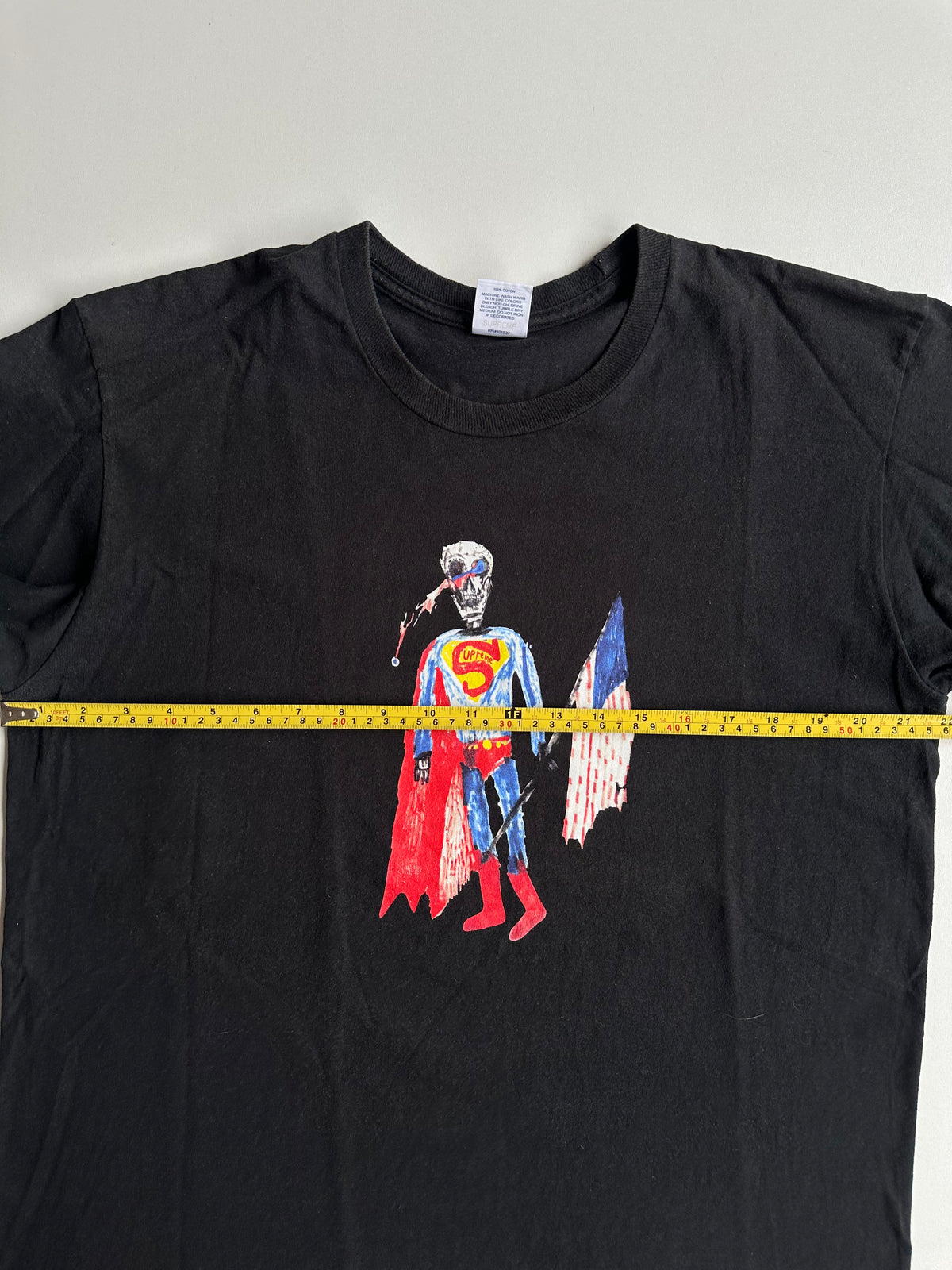 Supreme Joe Roberts Skeleton Tee Black – SS21