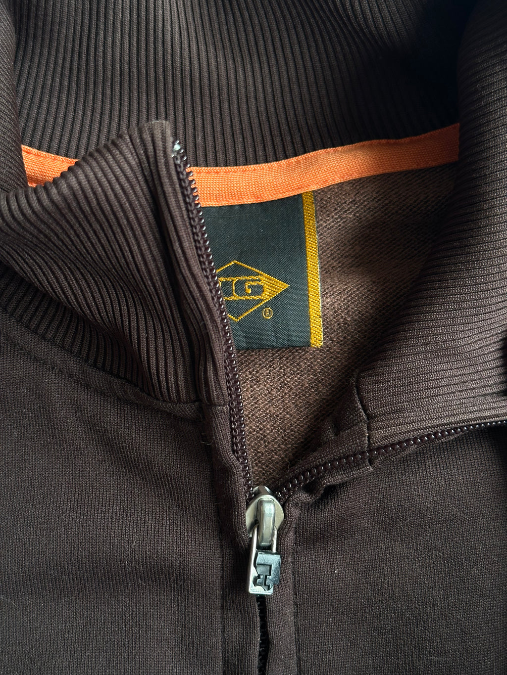 Vintage Hysteric Glamour Logo Track Jacket Brown / Orange