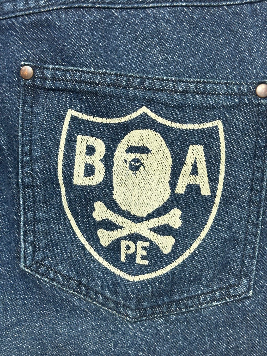Vintage Bape Pirate Store Jeans