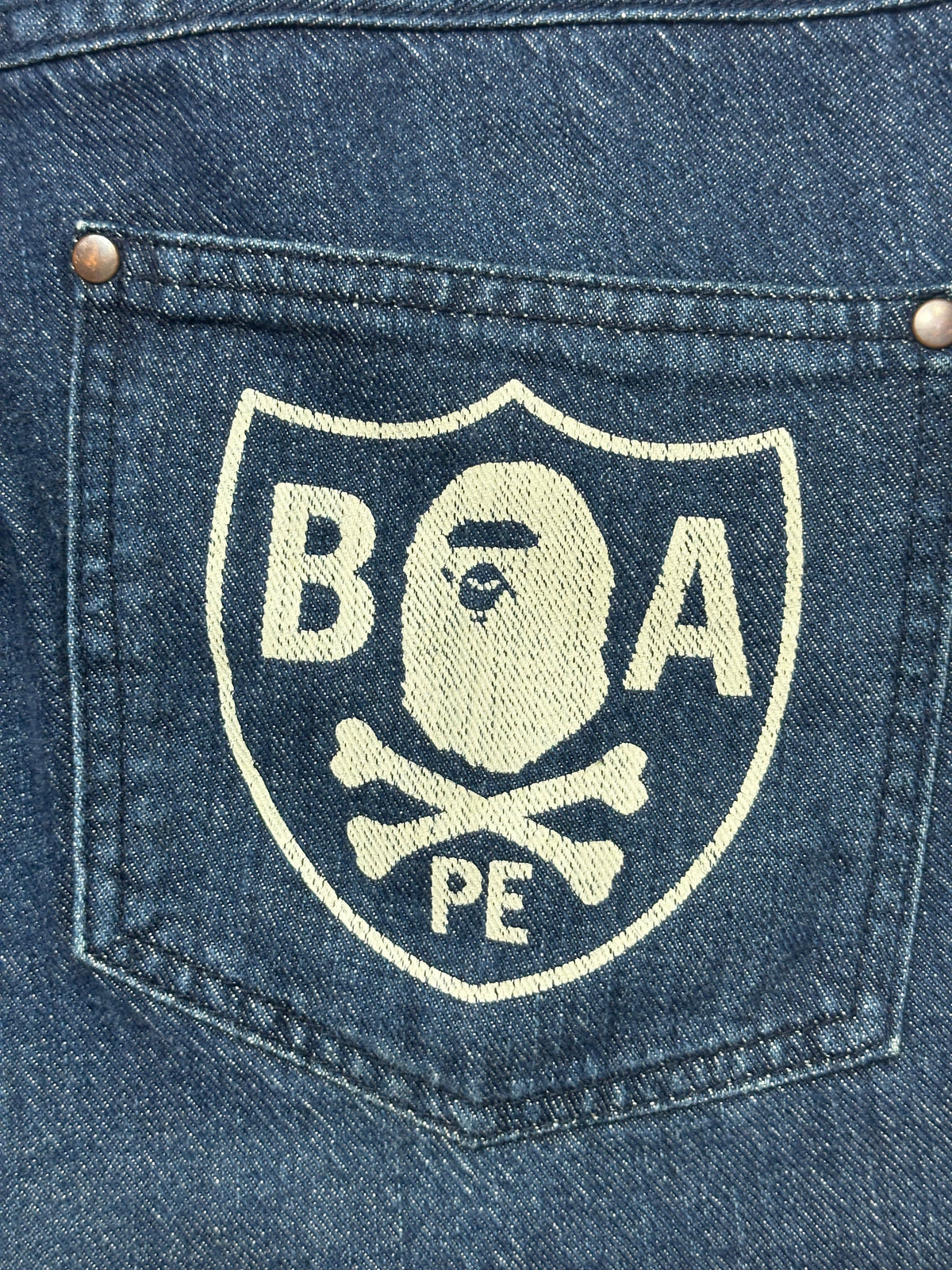 Vintage Bape Pirate Store Jeans