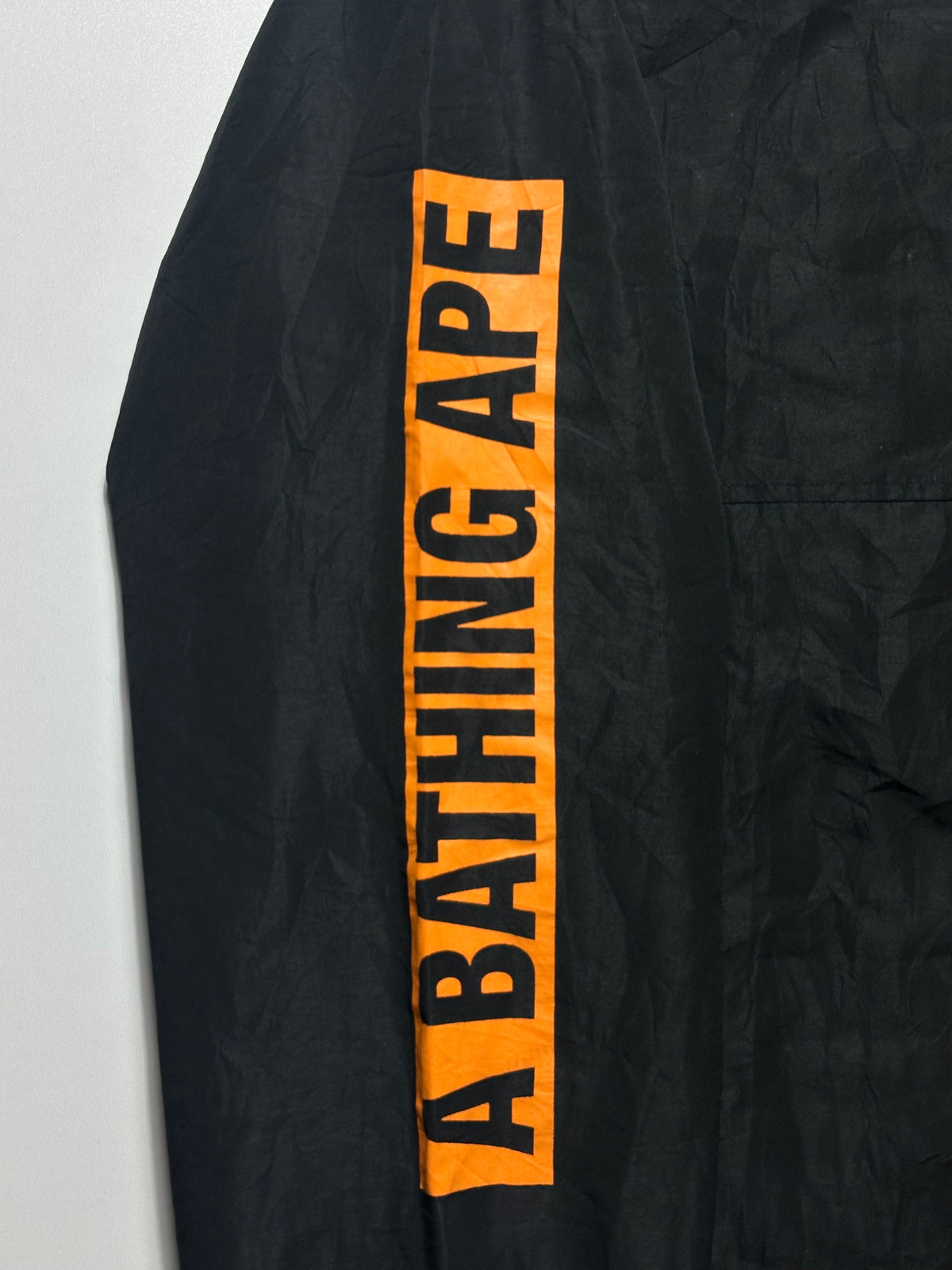 Bape Light Jacket Black/Orange - Size L