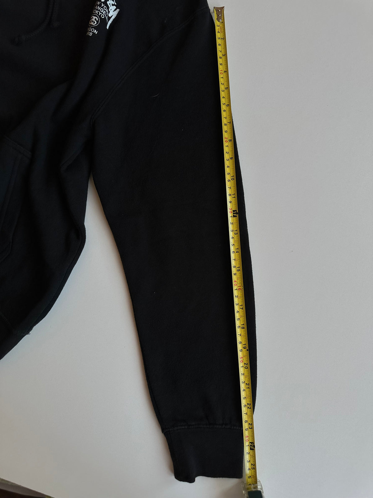 Stussy World Tour Pullover Hoodie Black