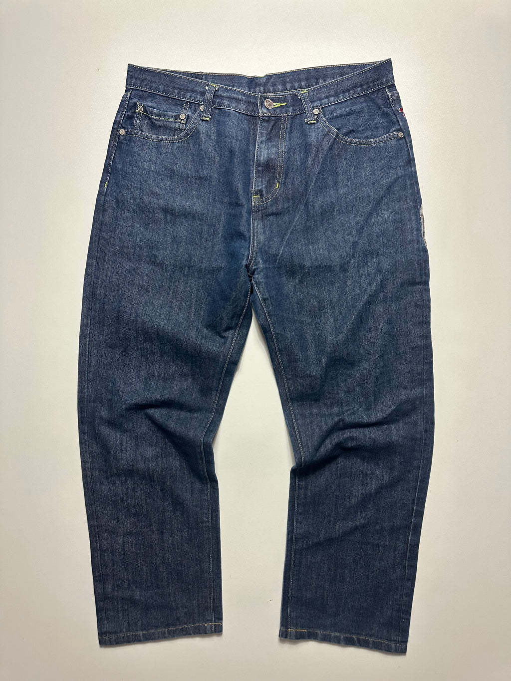 SUGOI Japan Tattoo Koi Embroidered Jeans - Size 36