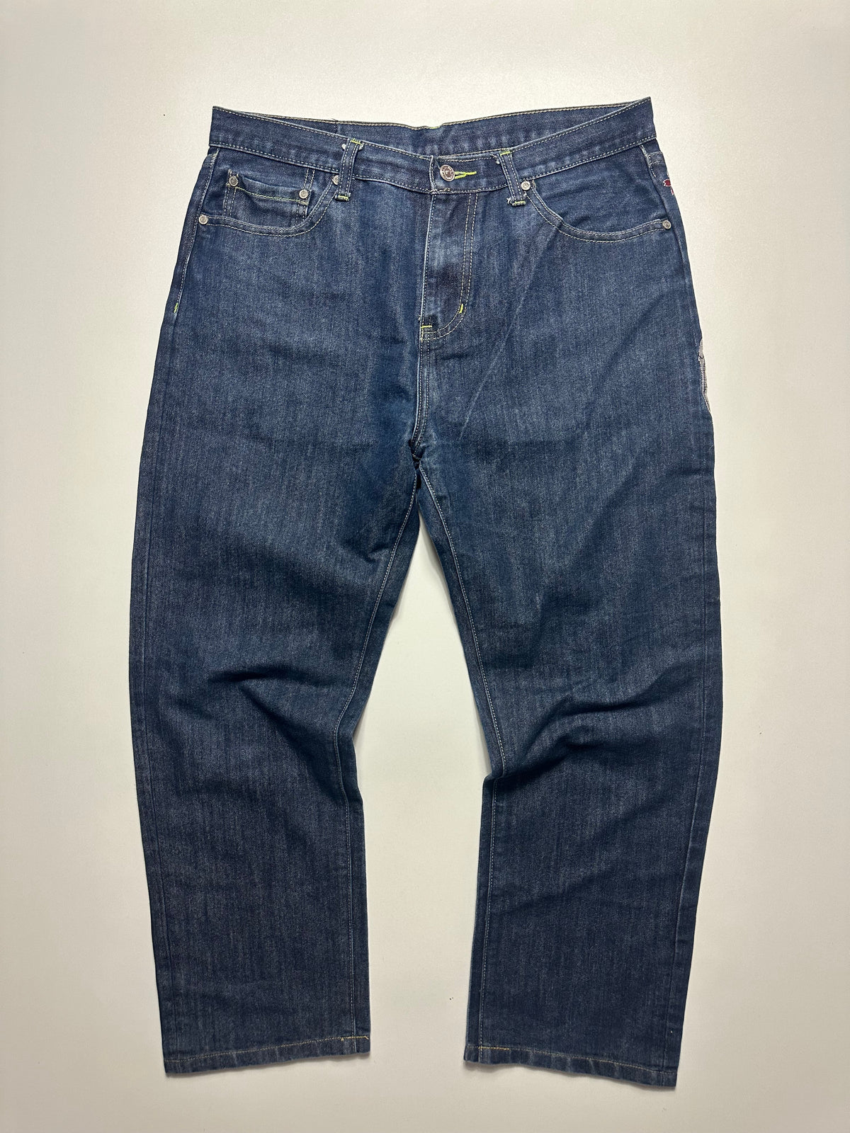 SUGOI Japan Tattoo Koi Embroidered Jeans - Size 36