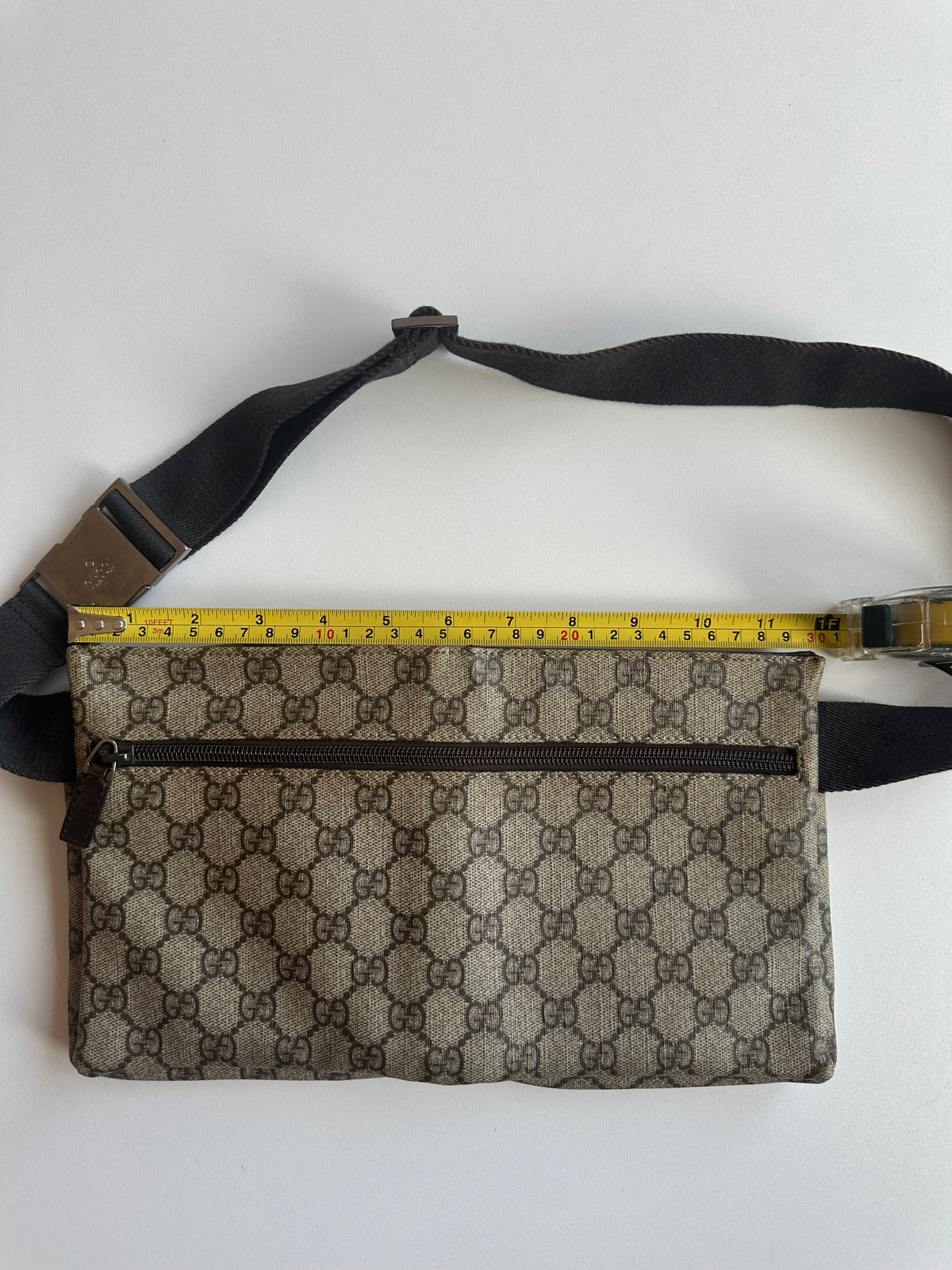 Gucci Vintage GG Monogram Belt Bag – Beige / Brown