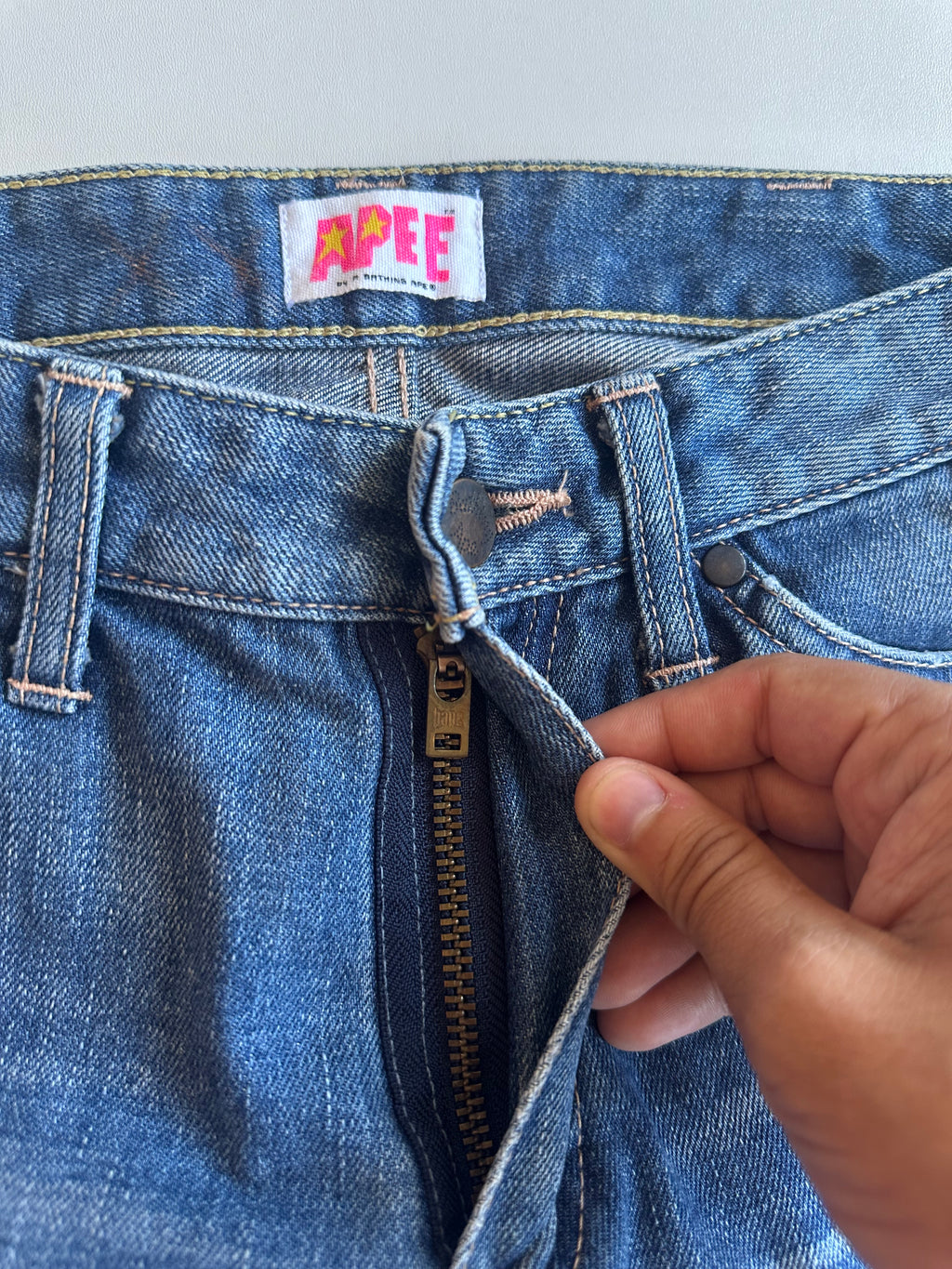 Vintage Bape Ape Head Jeans