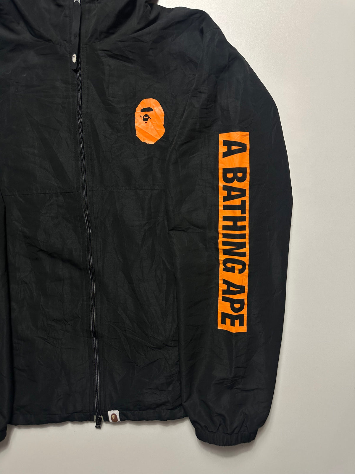 Bape Light Jacket Black/Orange - Size L