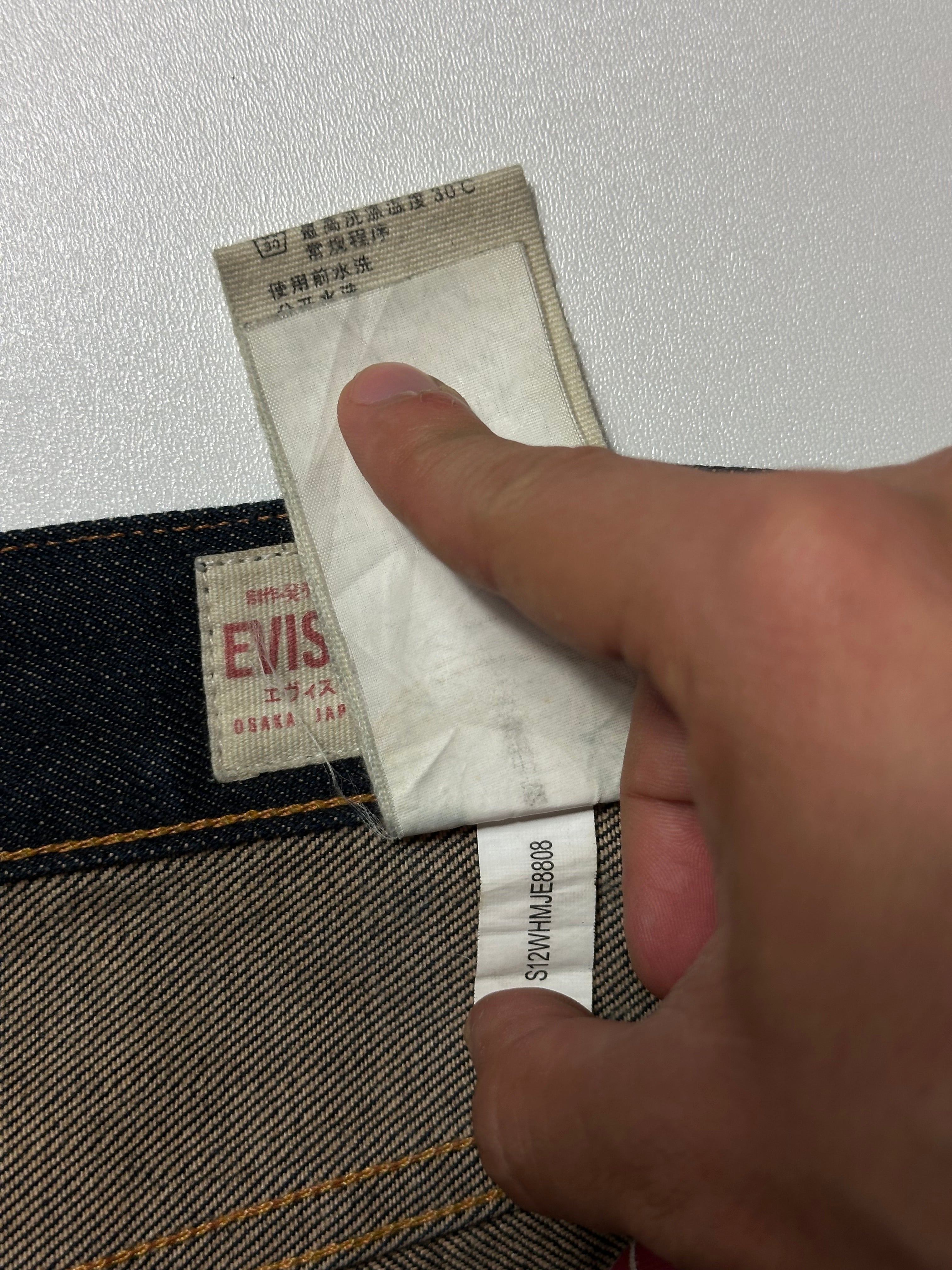 Vintage Evisu Year of The Dragon Collector Edition Raw Selvedge Jeans