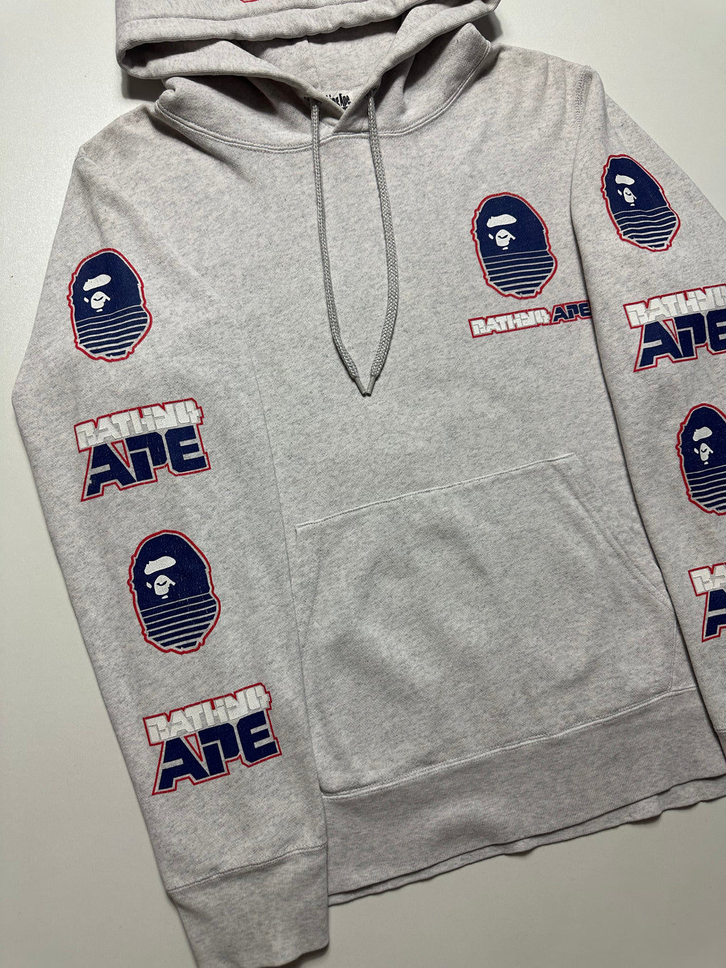 Vintage Bape Ape Head Logo Hoodie