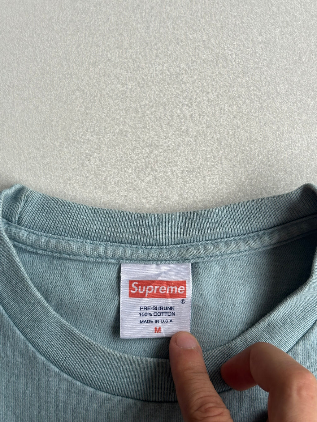Supreme You Still Suck Tee Light Blue – SS16
