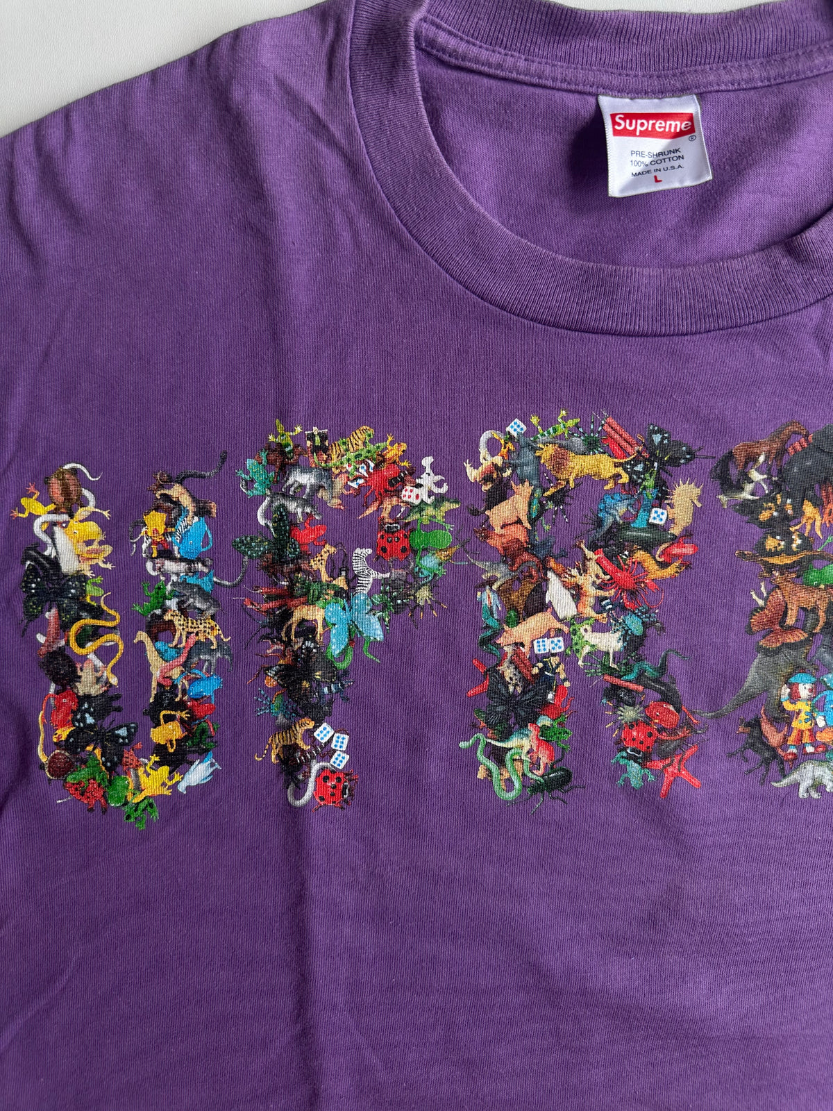Supreme Toy Pile Tee Purple – SS21 - Size L
