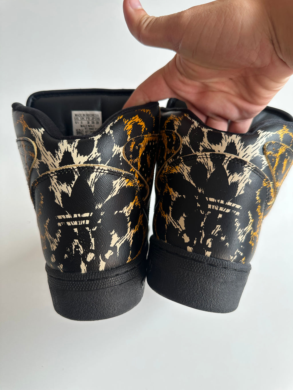 Vintage Adidas x Jeremy Scott Animal Instinct Cheetah Print